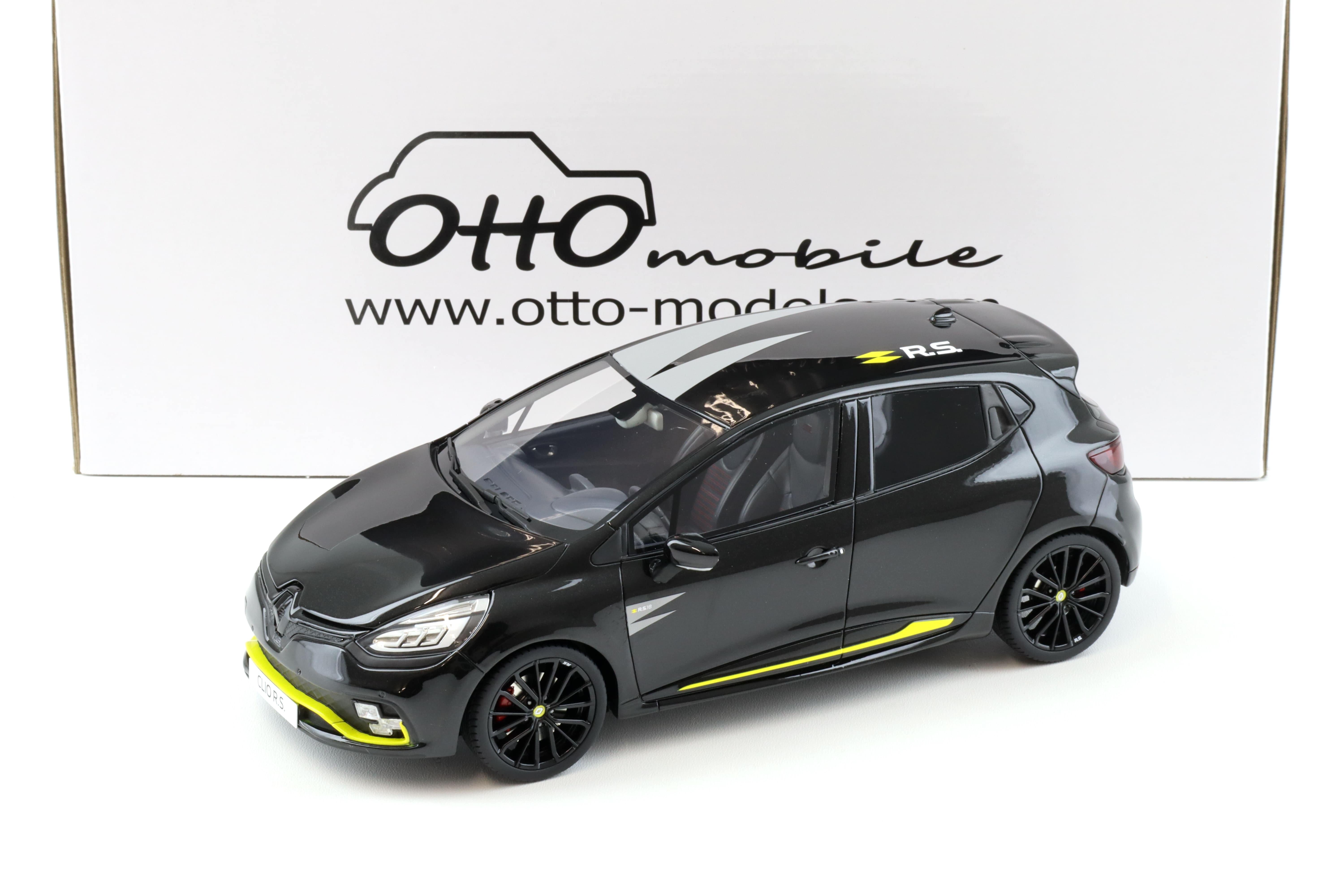 1:18 OTTO mobile OT946 Renault Clio 4 RS 18 deep black 2018