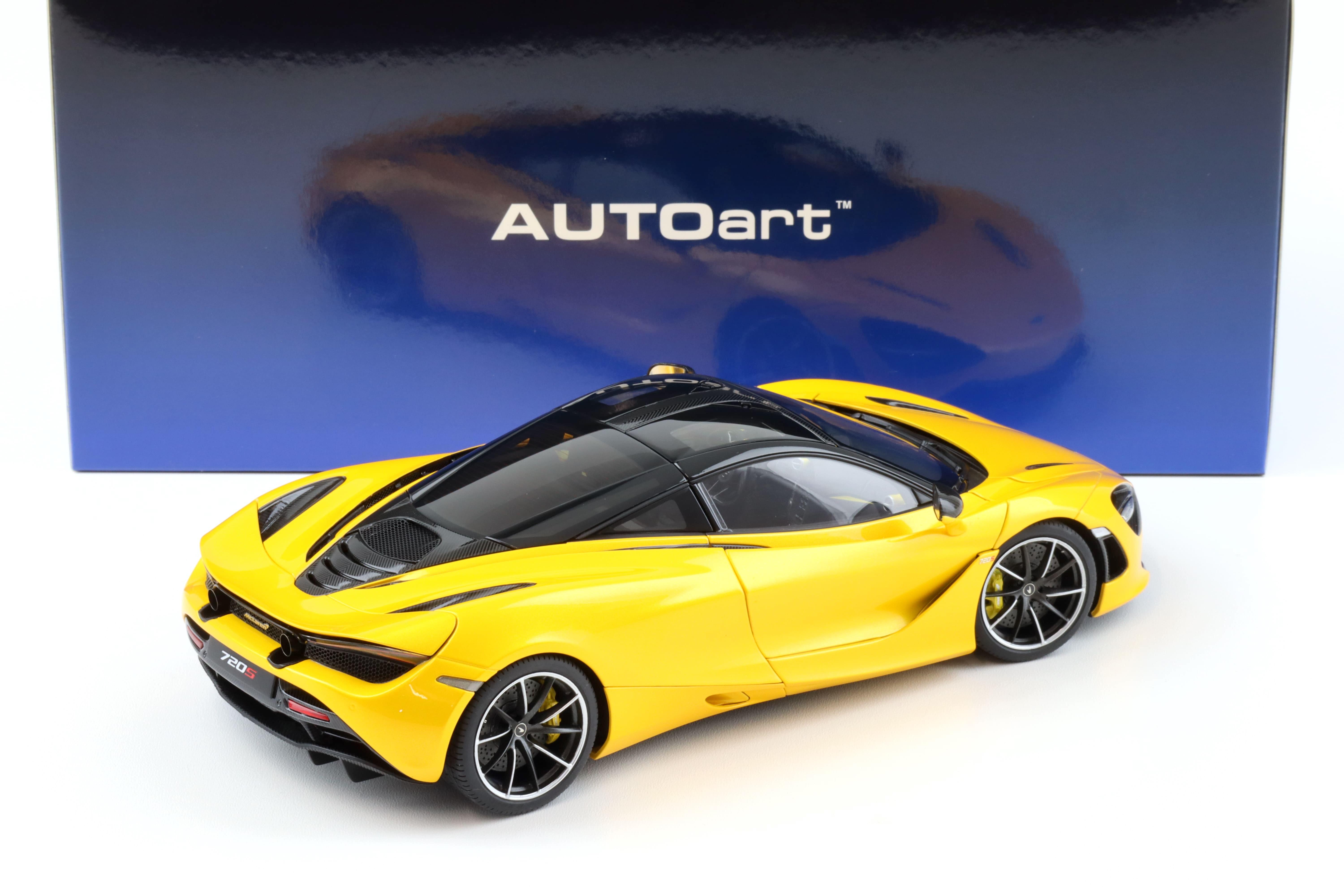 1:18 AUTOart McLAREN 720S Coupe 2017 Volcano yellow 76070