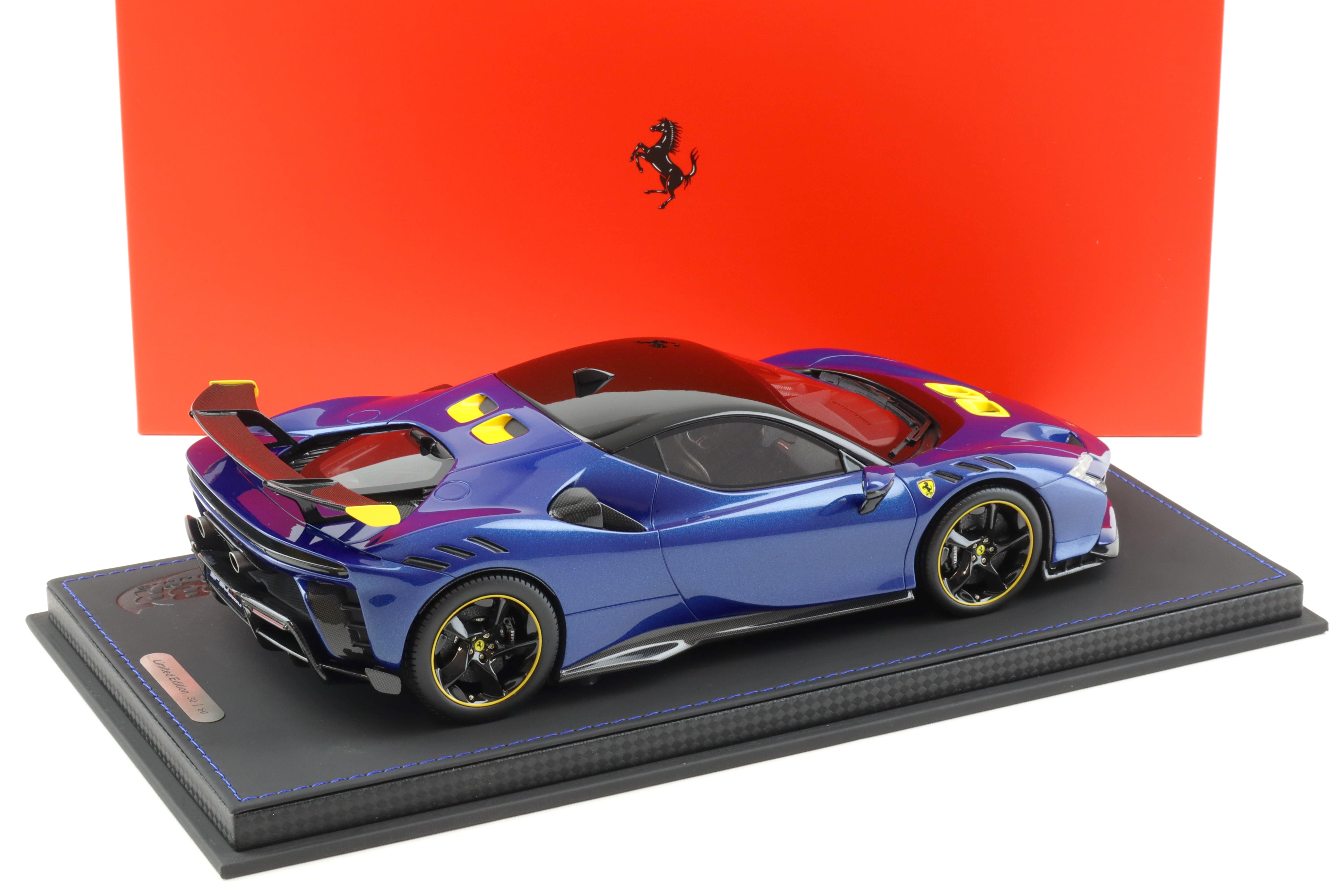 1:18 BBR Ferrari SF90 XX Stradale Blue Tour de France - Limited 80 pcs.