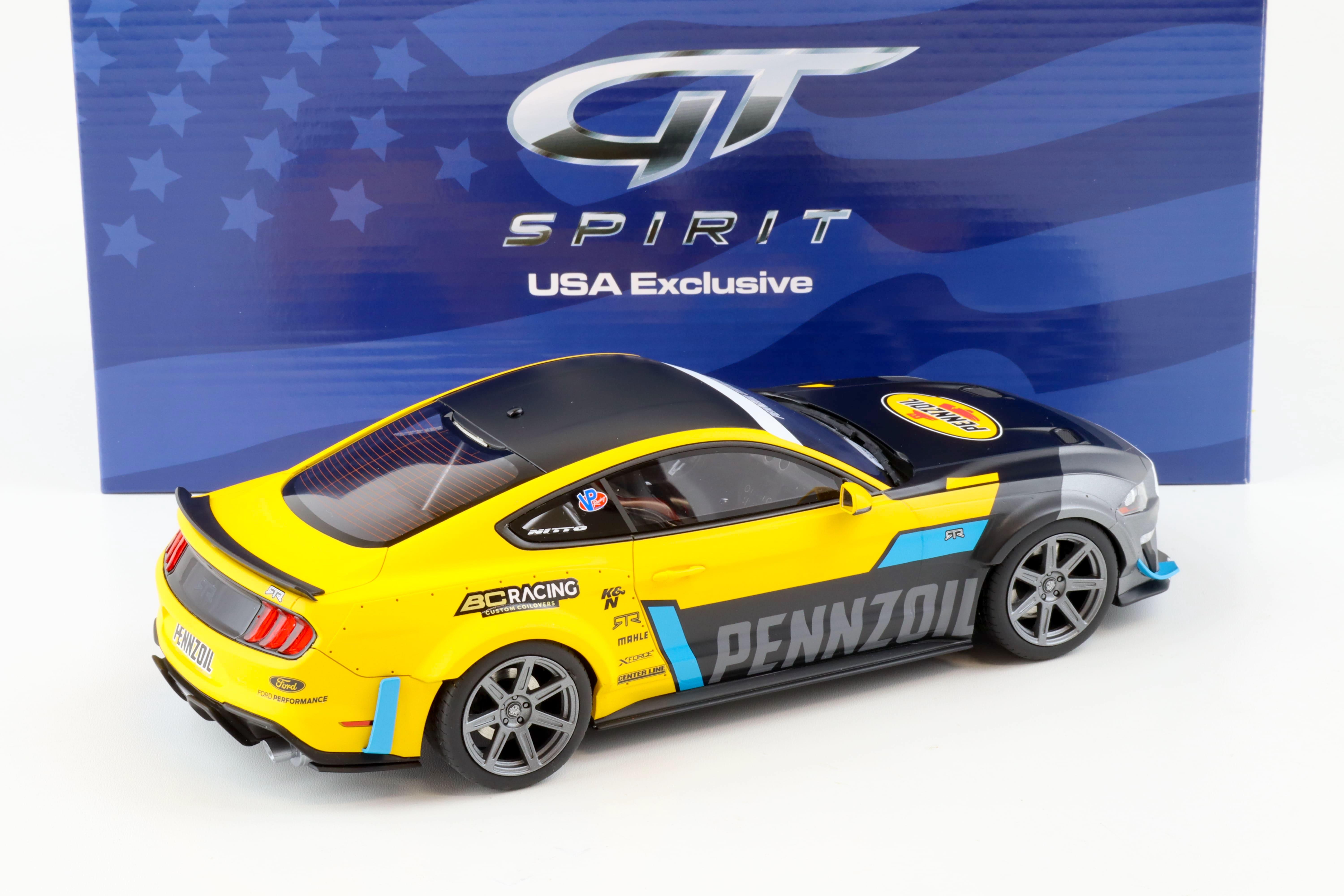 1:18 GT Spirit ACME US056 Ford Mustang RTR Spec 5 Widebody Pennzoil 2021