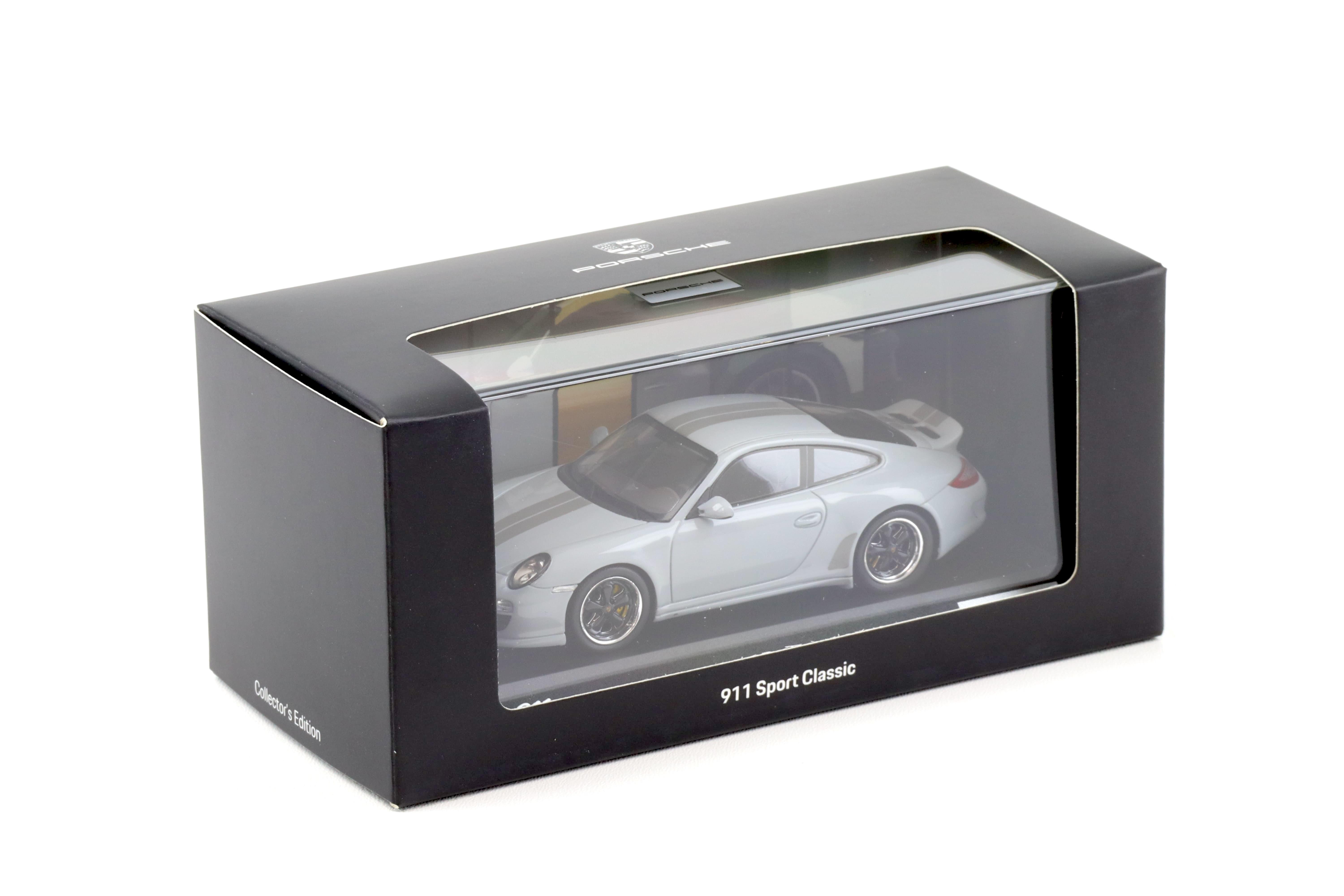 1:43 Spark Porsche 911 997 Sport Classic Coupe grey WAP DEALER