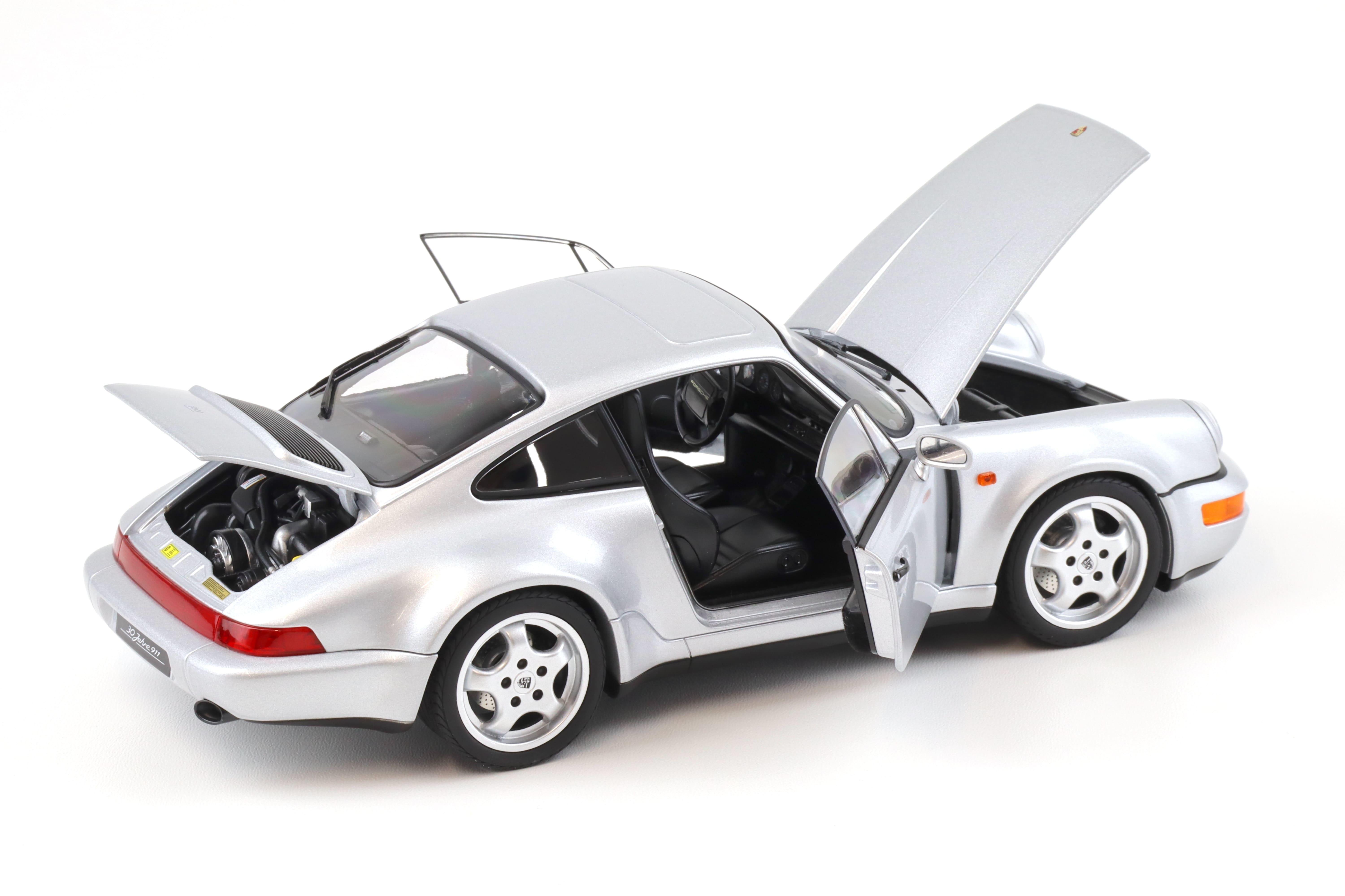 1:18 Norev Porsche 911 964 Carrera 4 WTL 30 Jahre 911 Polar silver - Limited 999 pcs. 1:18 Norev Porsche 911 964 Carrera 4 WTL 30 Jahre 911 Polar silver - Limited 999 pcs.