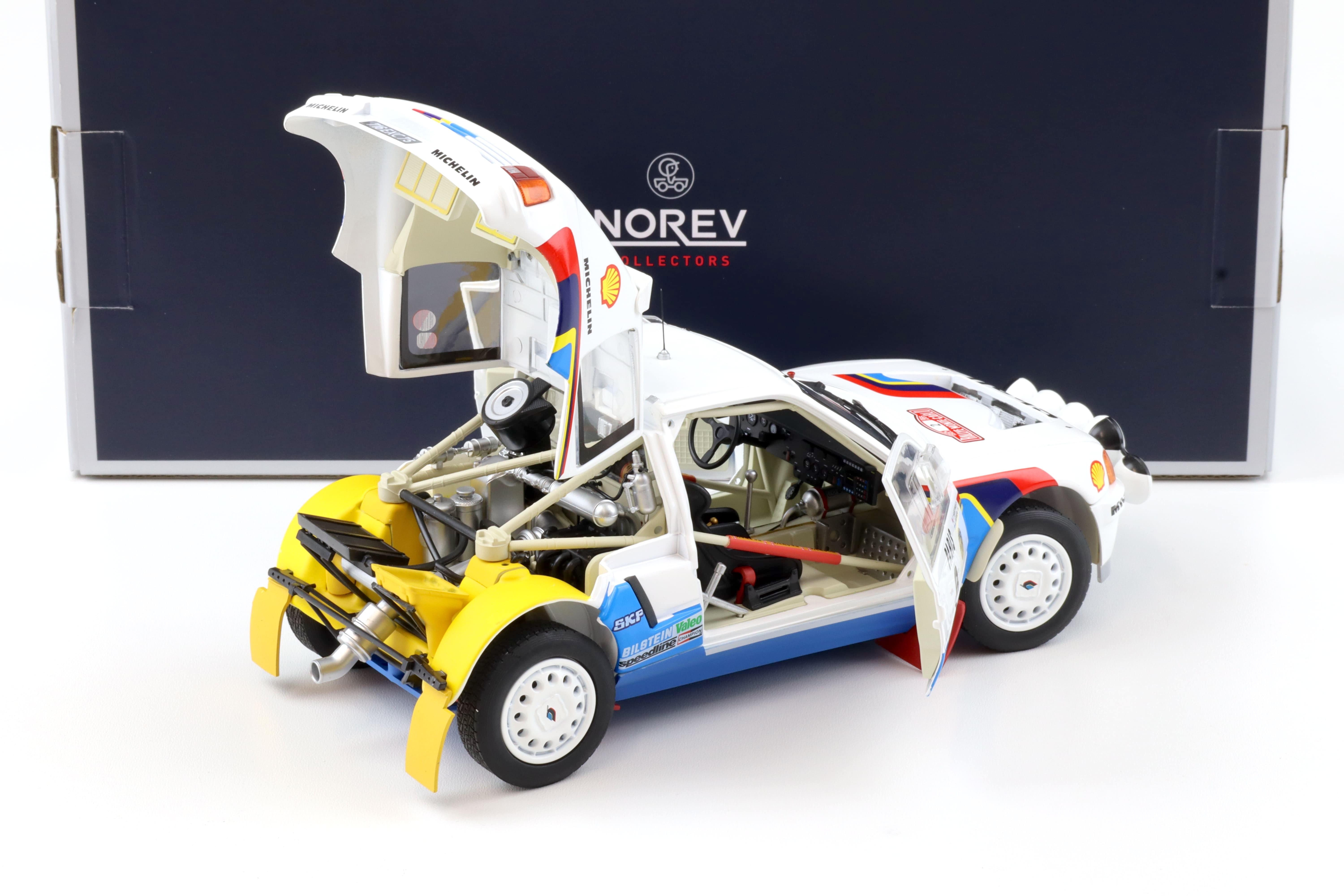 1:18 Norev Peugeot 205 T16 #2 Rally Monte Carlo 1985 Vatanen/Harryman 184864