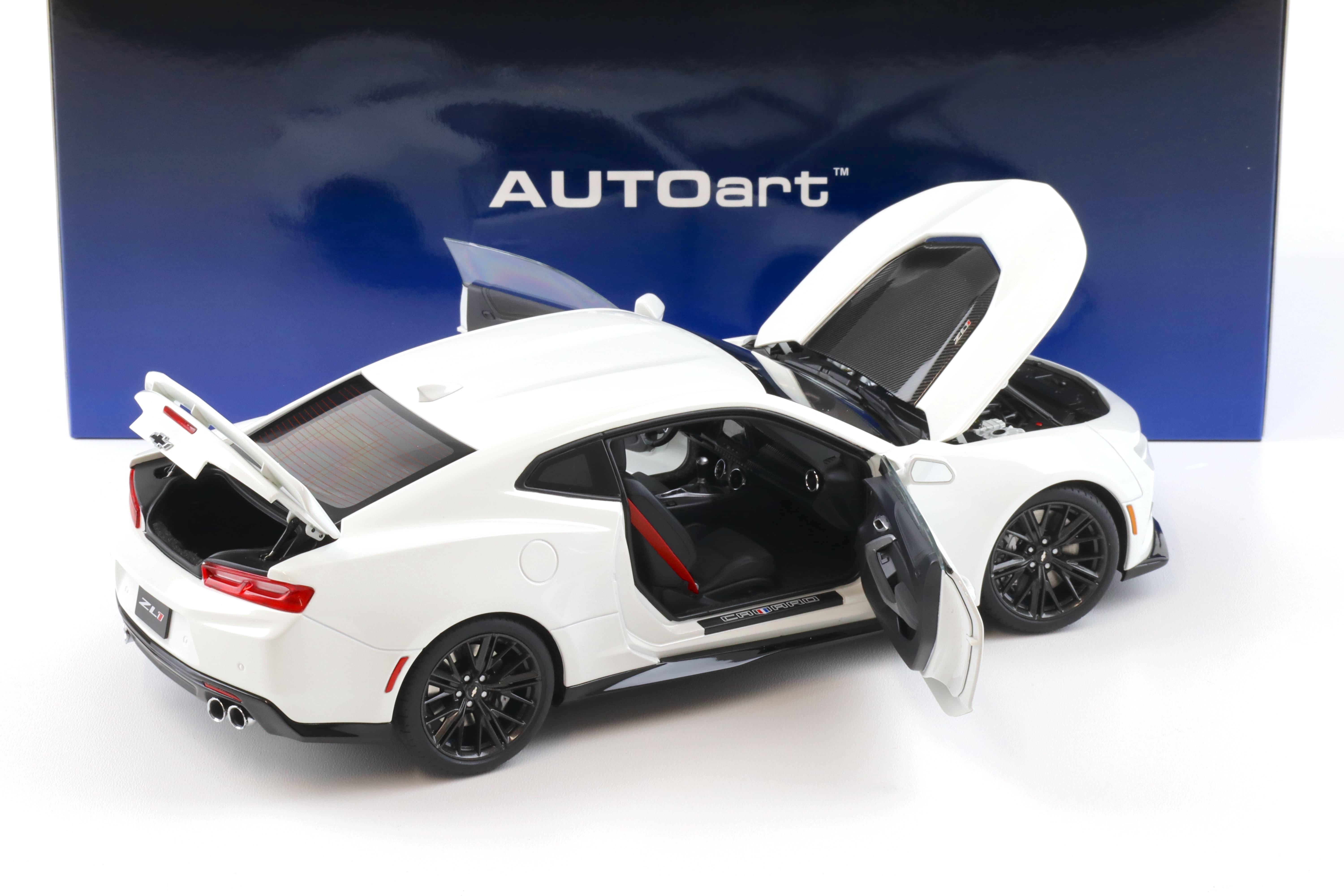 1:18 AUTOart Chevrolet Camaro ZL1 Coupe 2017 summit white 71206