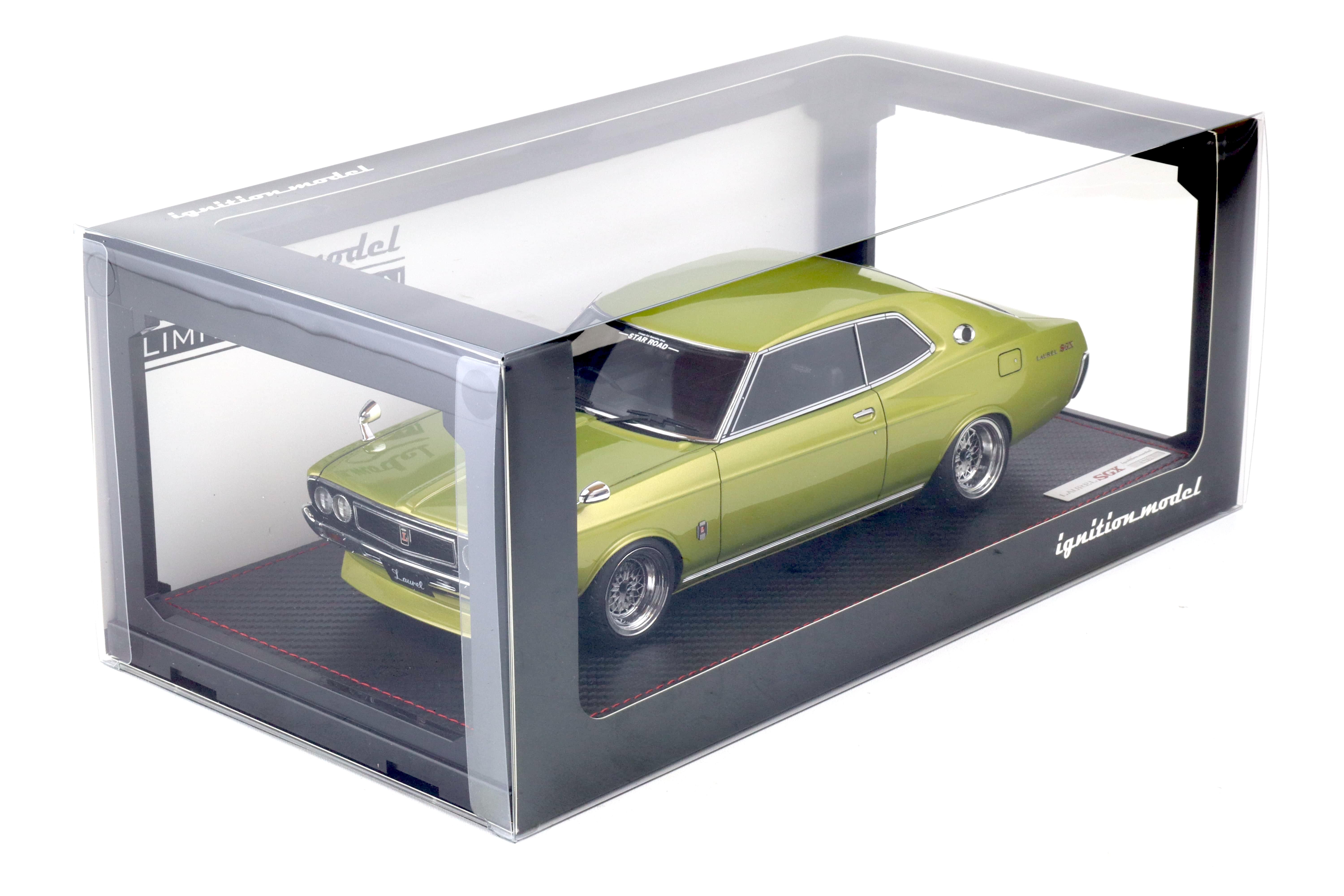 1:18 Ignition Model IG3011 Nissan Laurel 2000SGX (C130) green metallic + engine