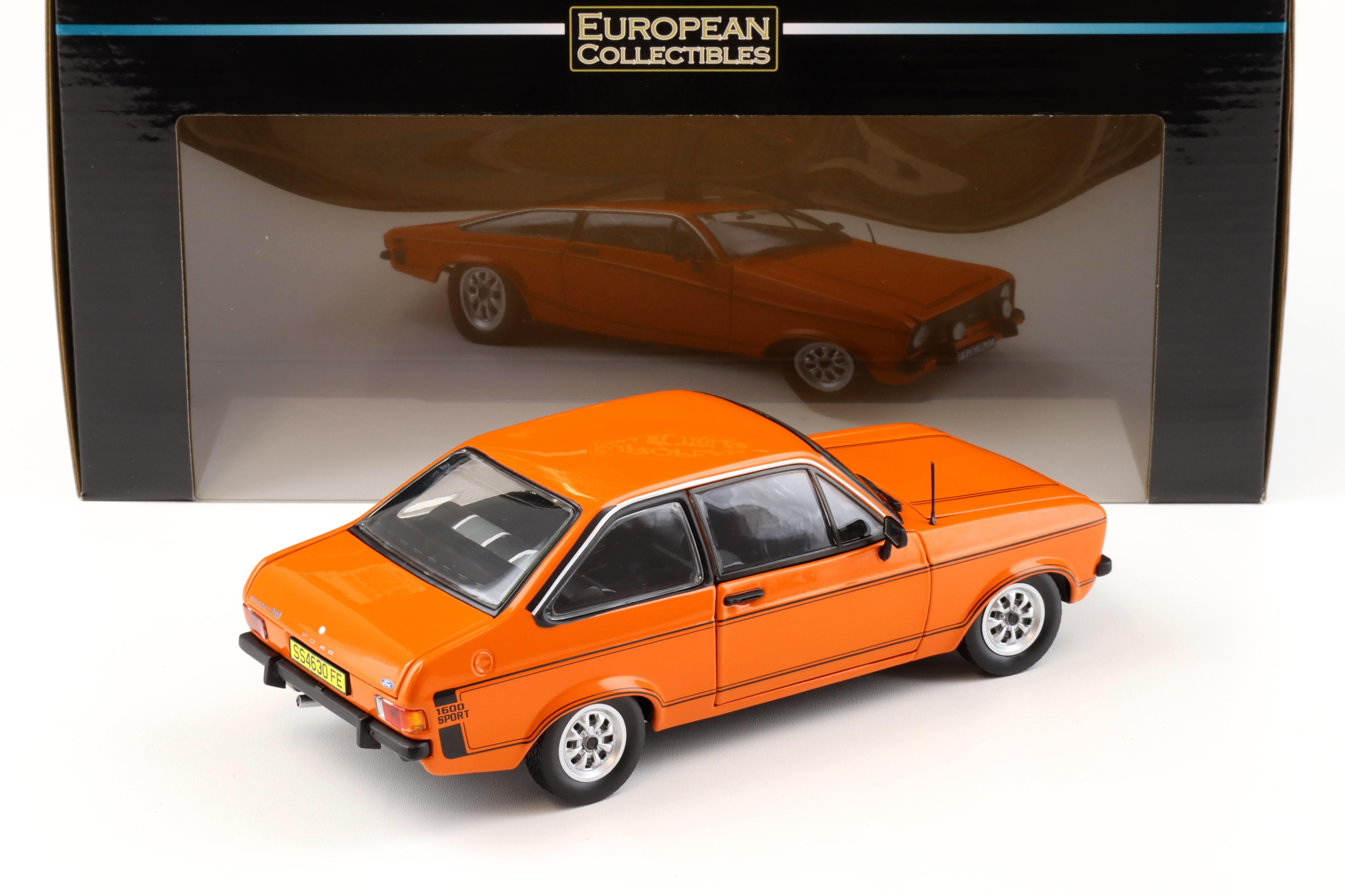 1:18 Sun Star Ford Escort MKII Sport 1975 Signal orange 