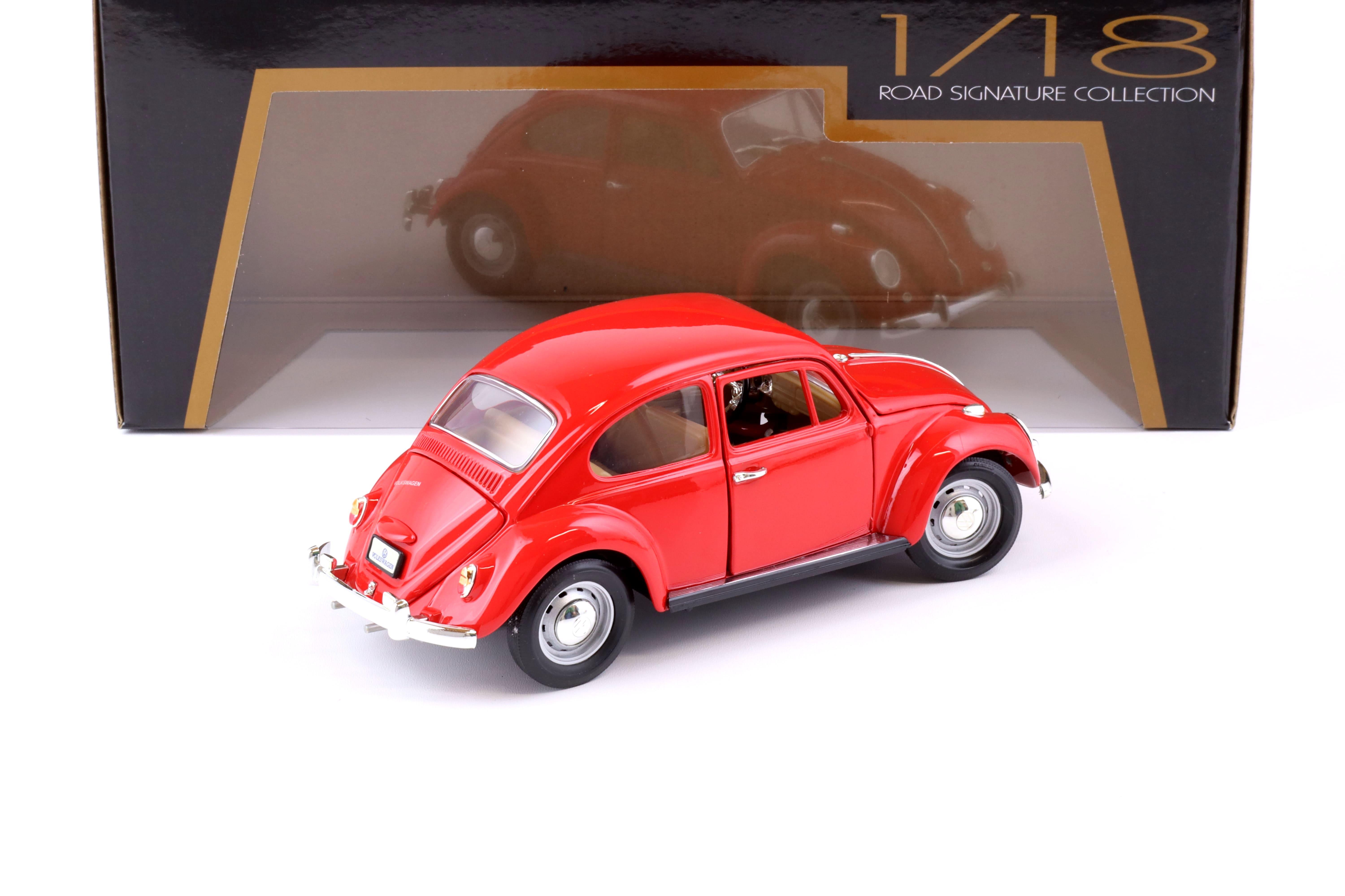 1:18 Road Signature 1967 Volkswagen VW Beetle Käfer red