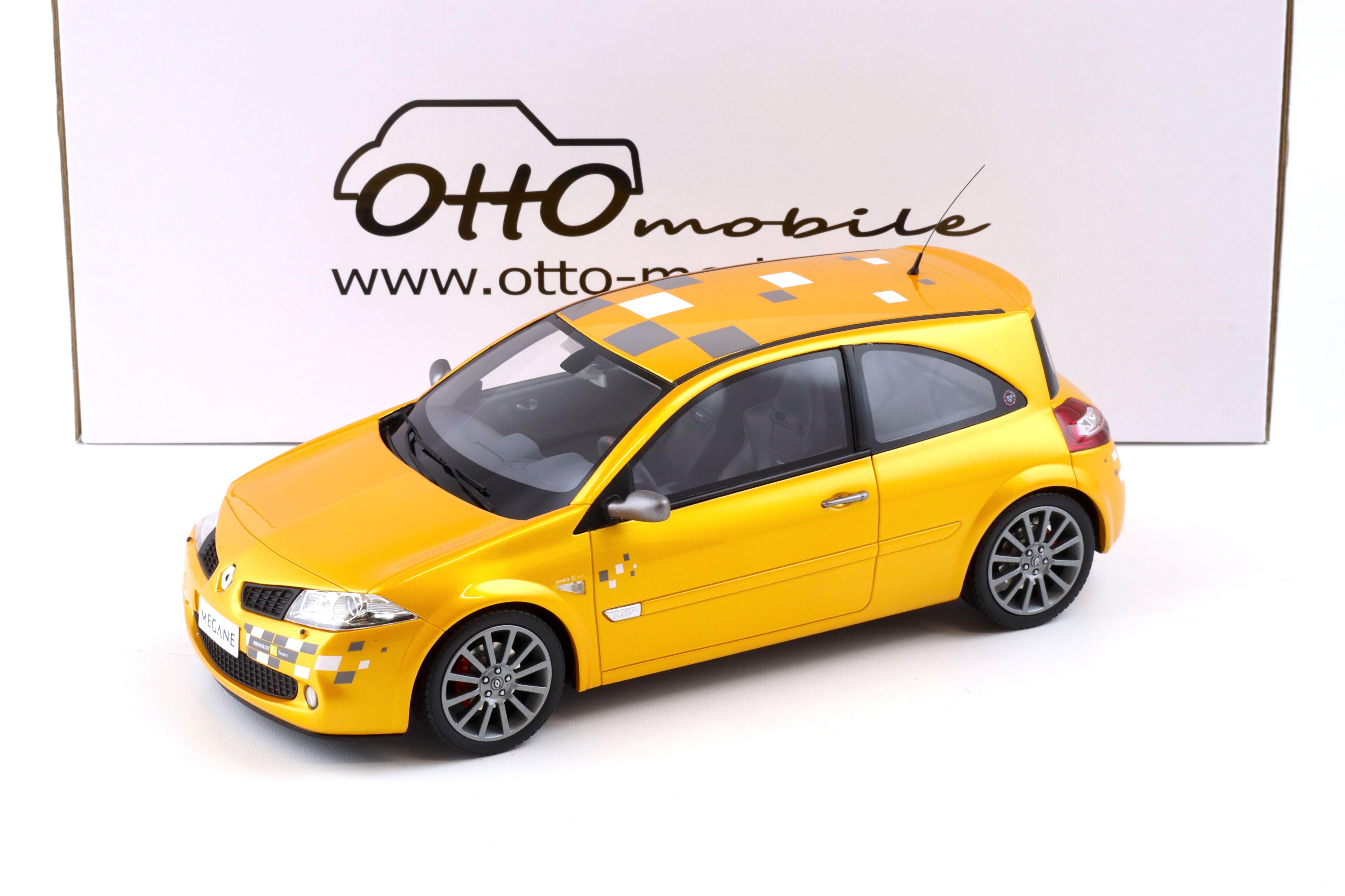 1:18 OTTO mobile OT914 Renault Megane RS Phase 2 Renault F1 Team Edition yellow
