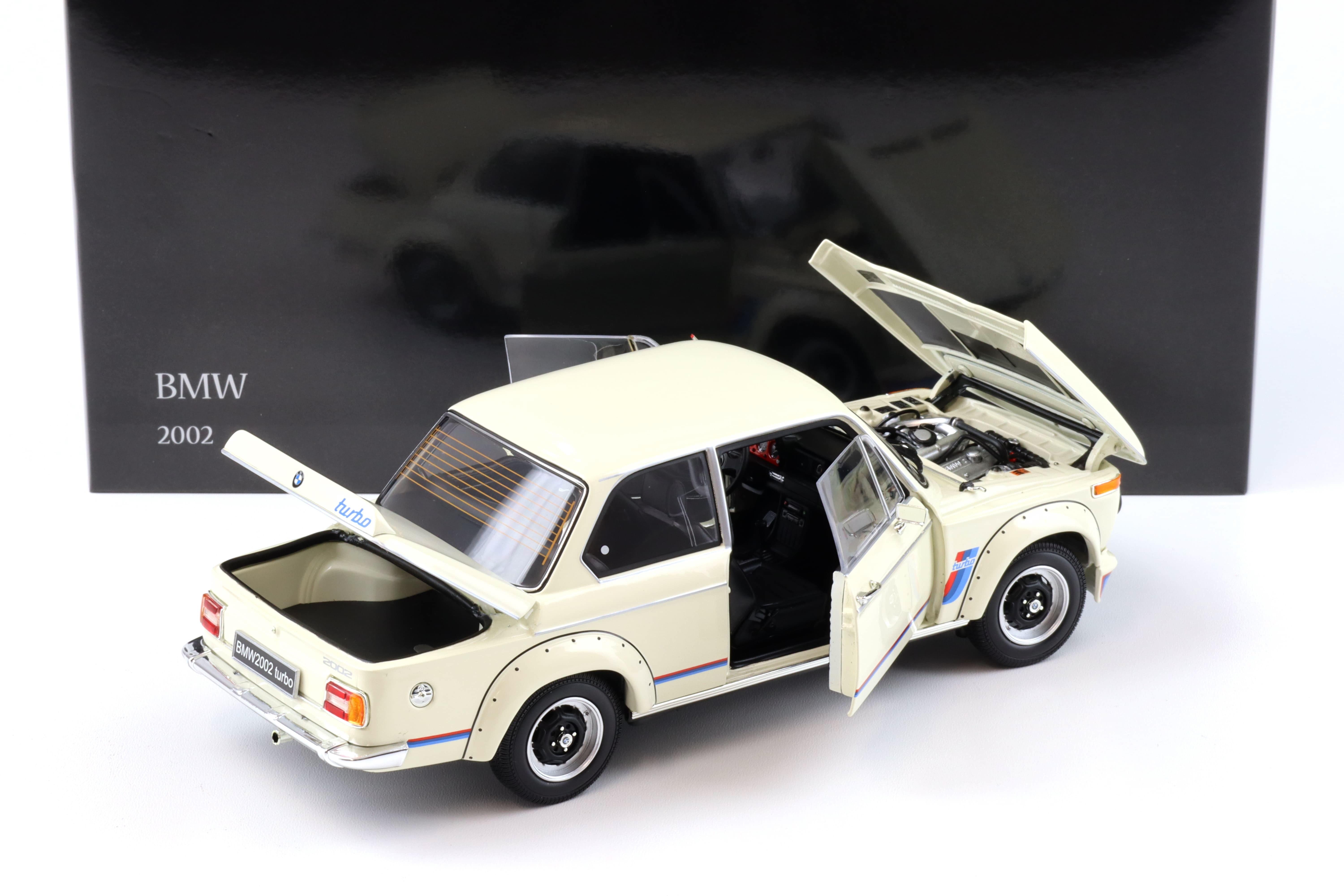 1:18 Kyosho BMW 2002 Turbo 1974 silver 08544S