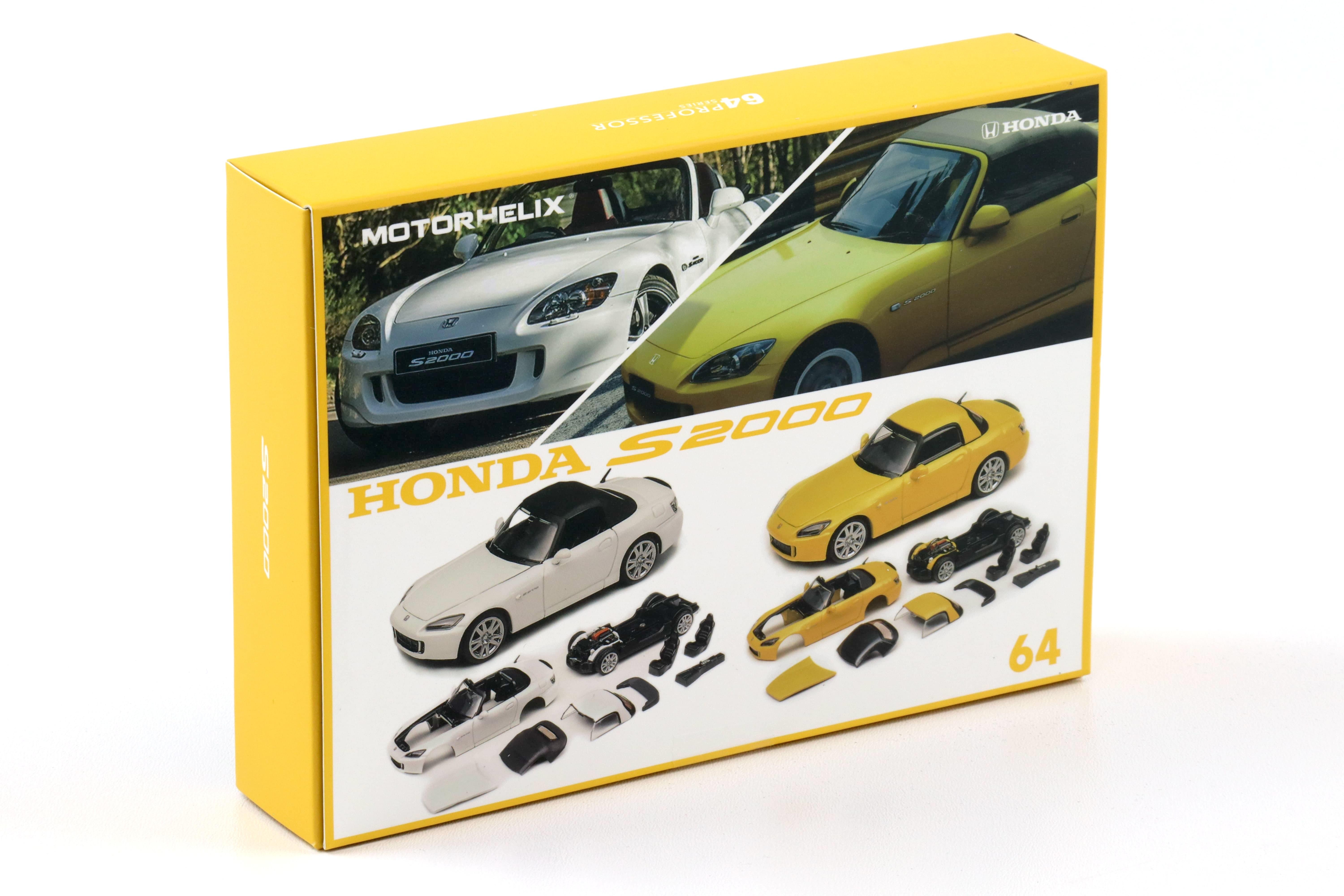 1:64 Motorhelix 64Professer Honda S2000 (AP2) white Semi assembled Kit M65101