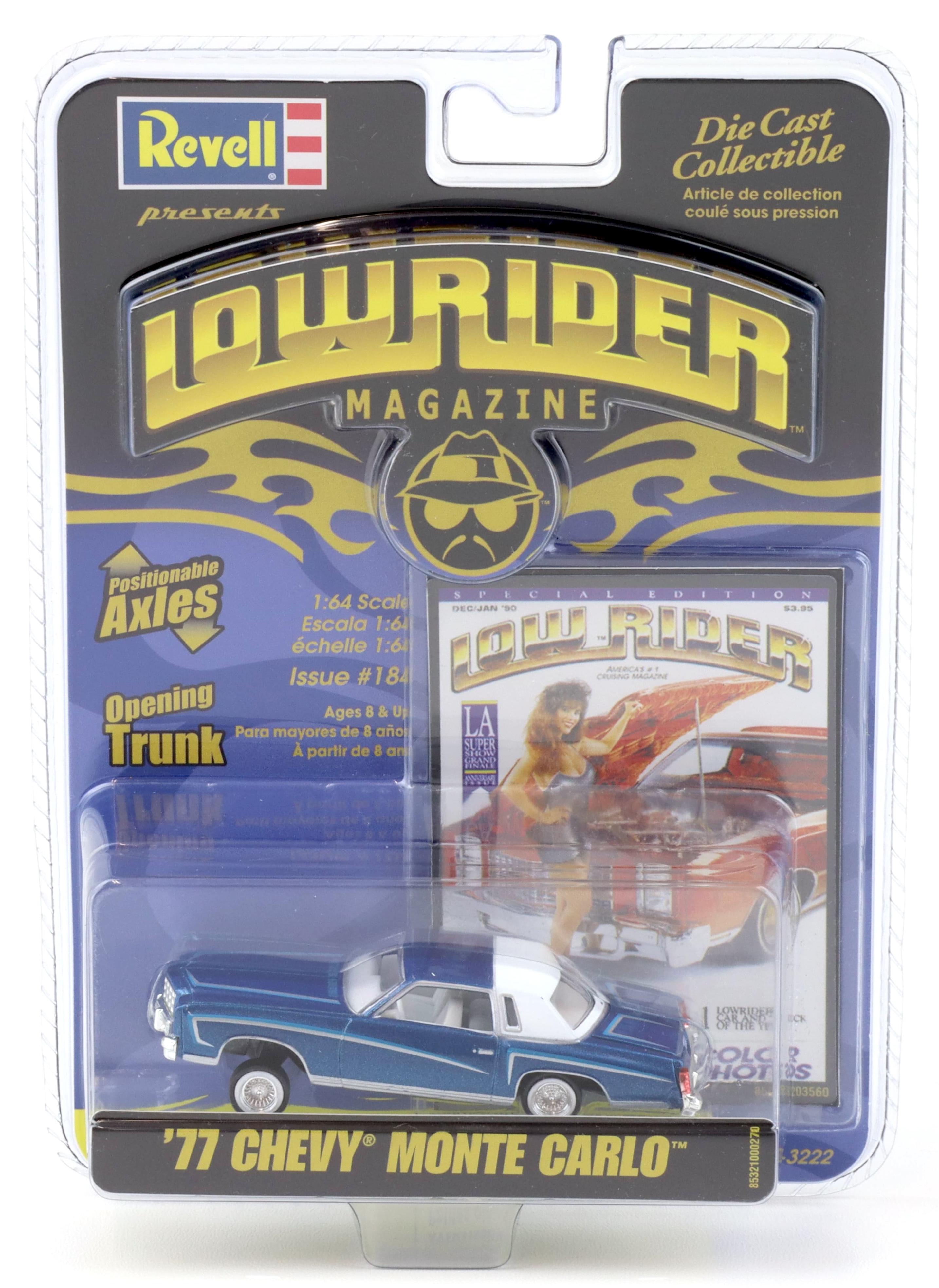 1:64 Revell Lowrider 1977 Chevrolet Monte Carlo blue #184 LA Super Show Grand Finale