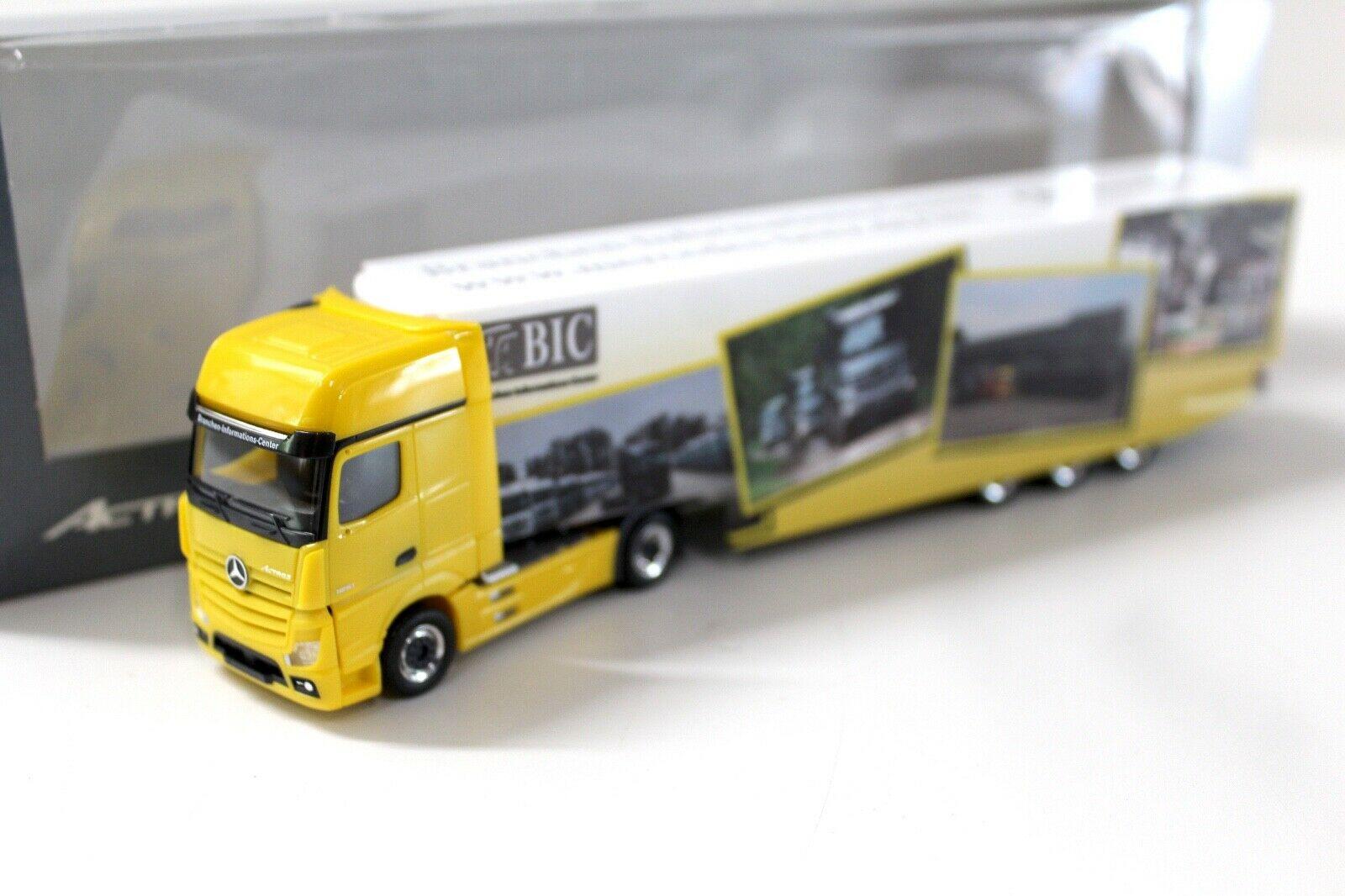 1:87 Herpa Mercedes Actros FH25 GigaSpace Sattelzug "BIC" DEALER VERSION