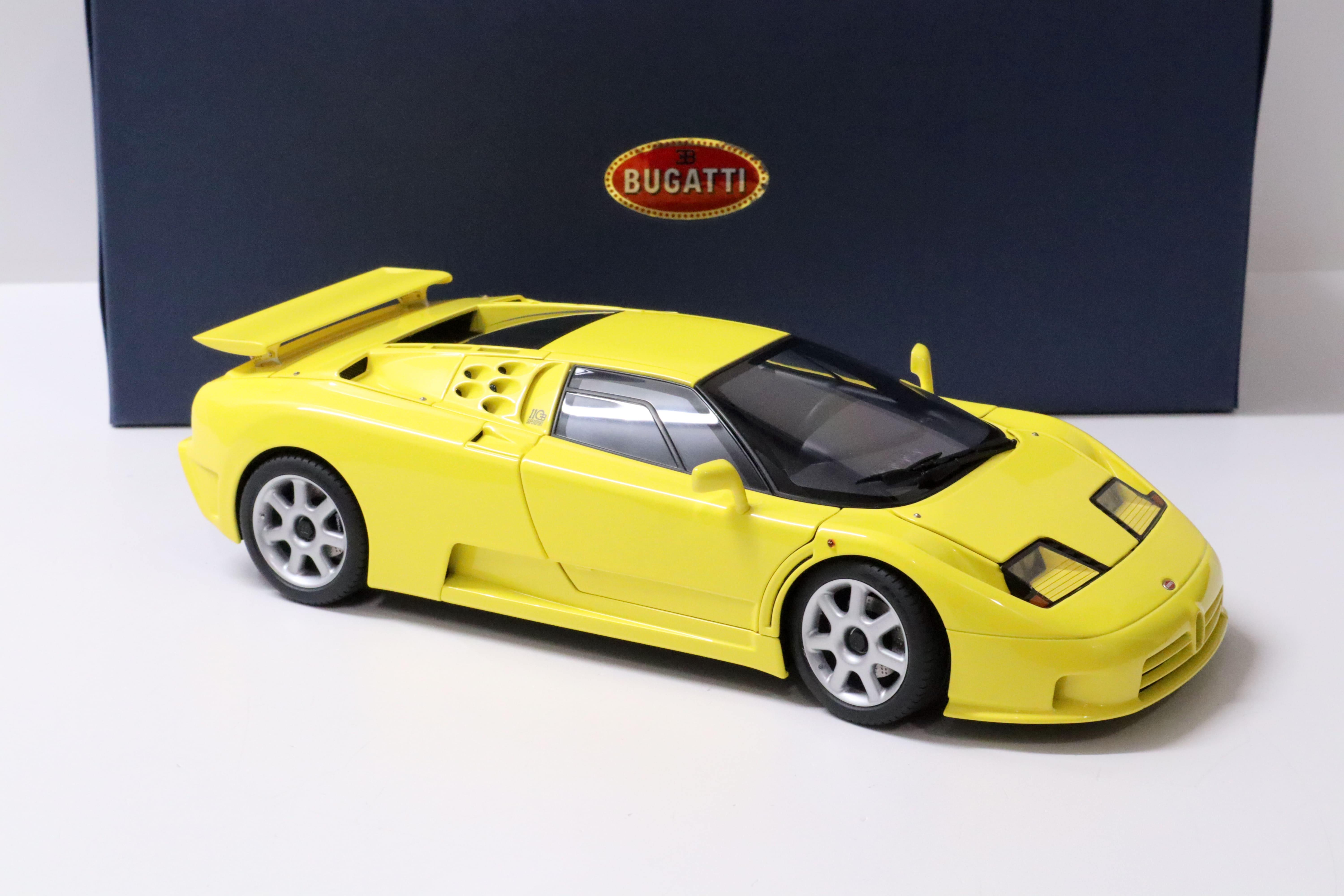 1:18 AUTOart Bugatti EB110 SS 1992 Giallo Bugatti/ yellow