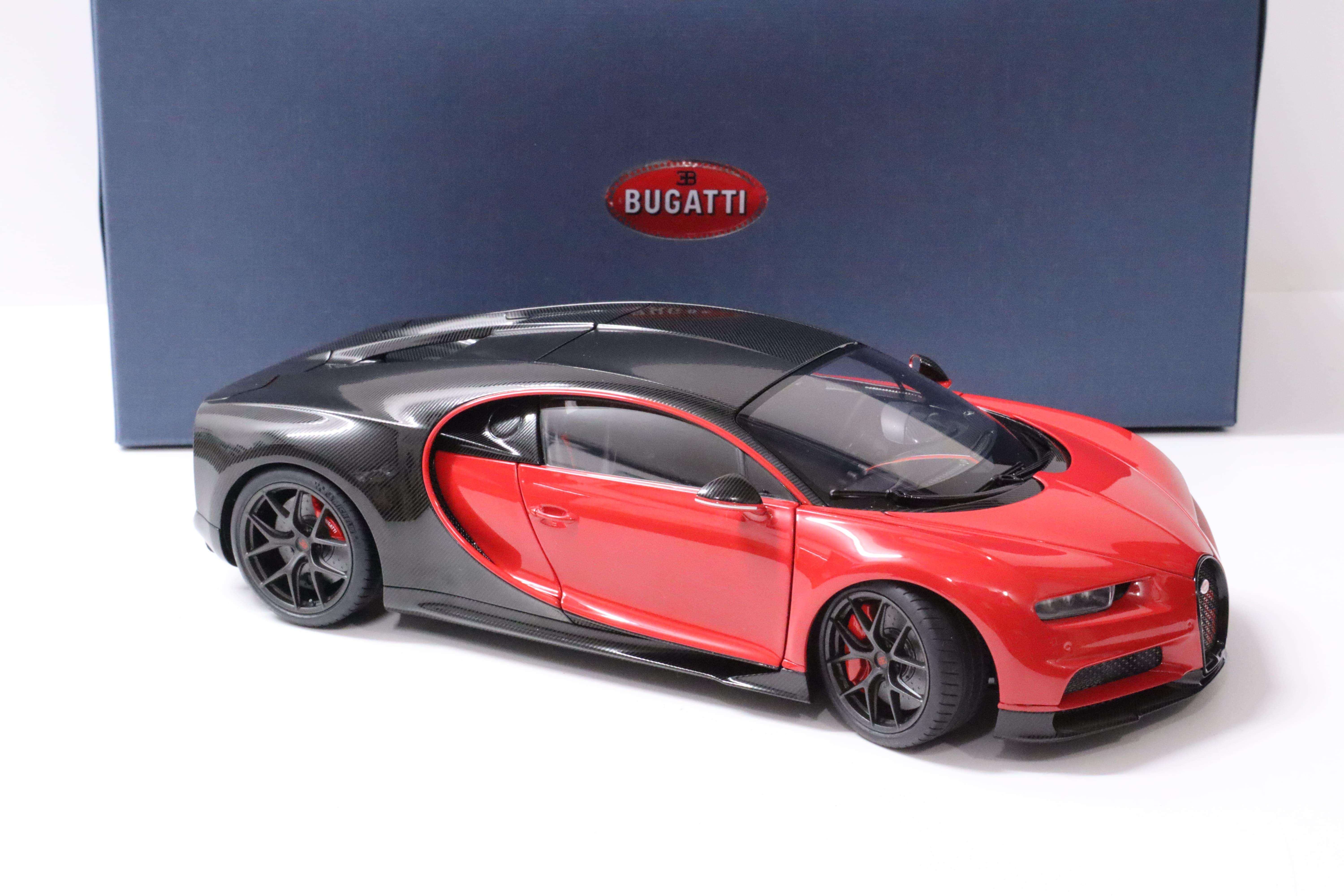 1:18 AUTOart Bugatti Chiron Sport 2019 Italian red/ Carbon