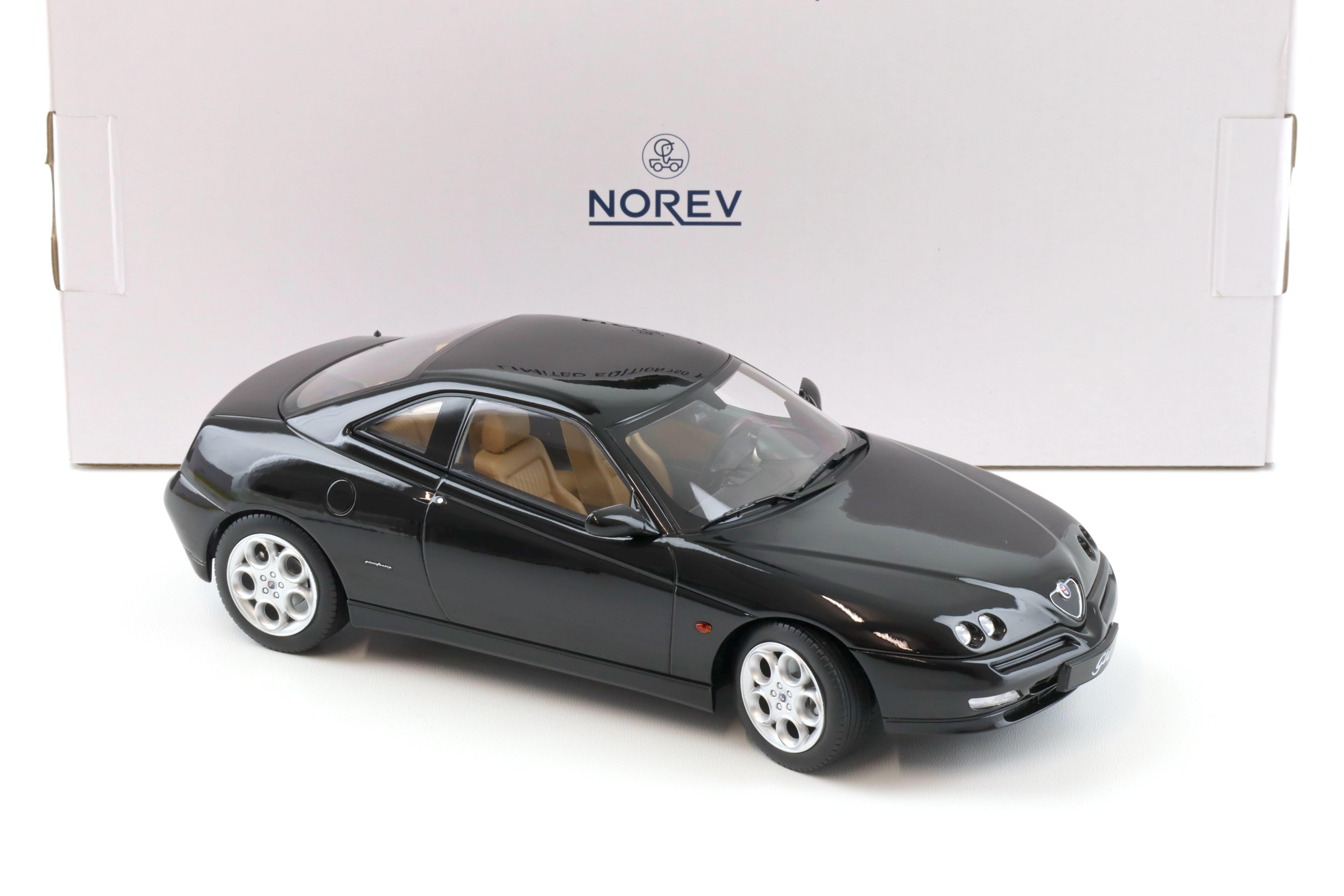 1:18 Norev Alfa Romeo GTV Coupe 2.0 T.SPARK 1999 black/ beige interior - Limited 750 pcs.