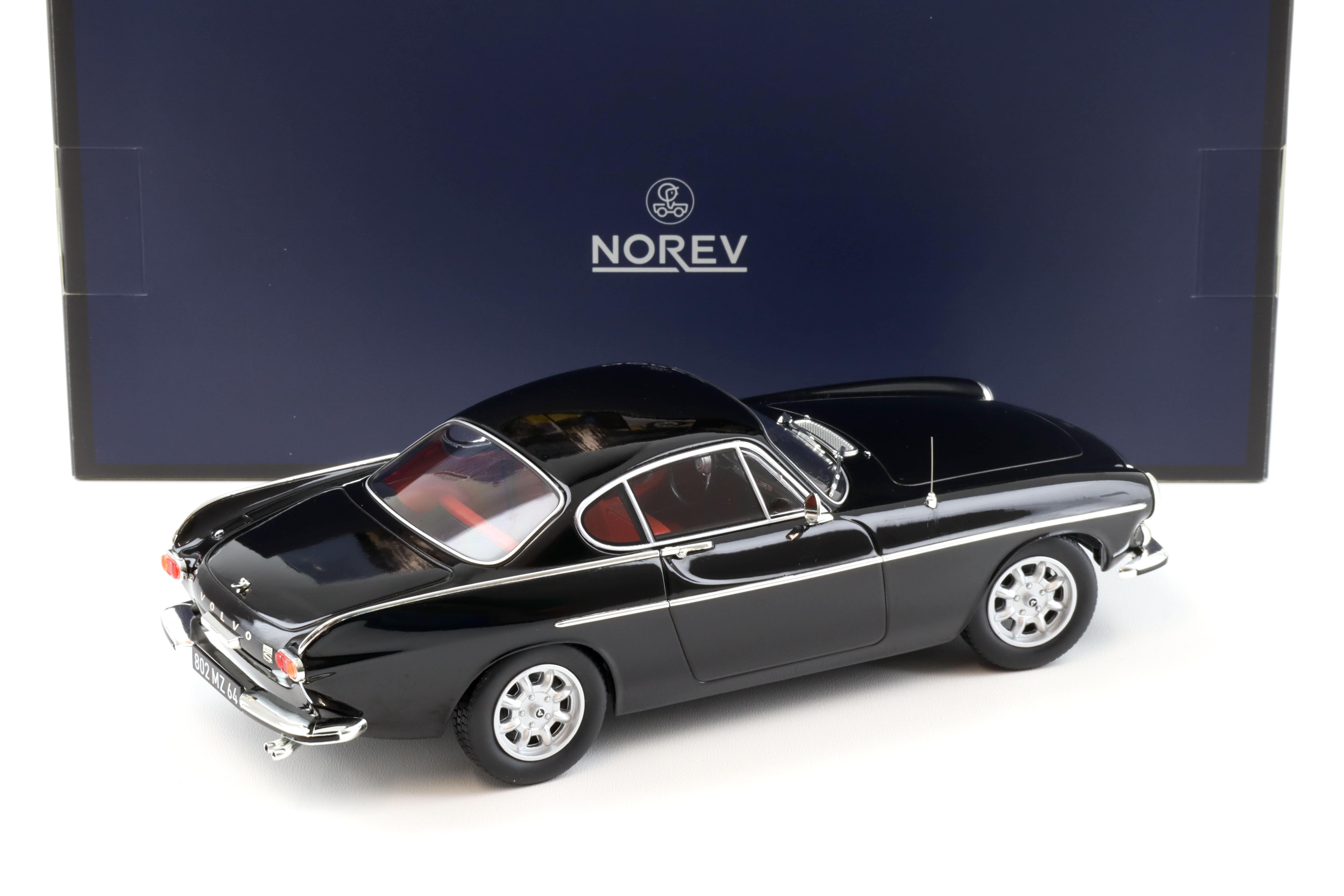 1:18 Norev Volvo 1800 S Coupe 1967 black - Limited 400 pcs.