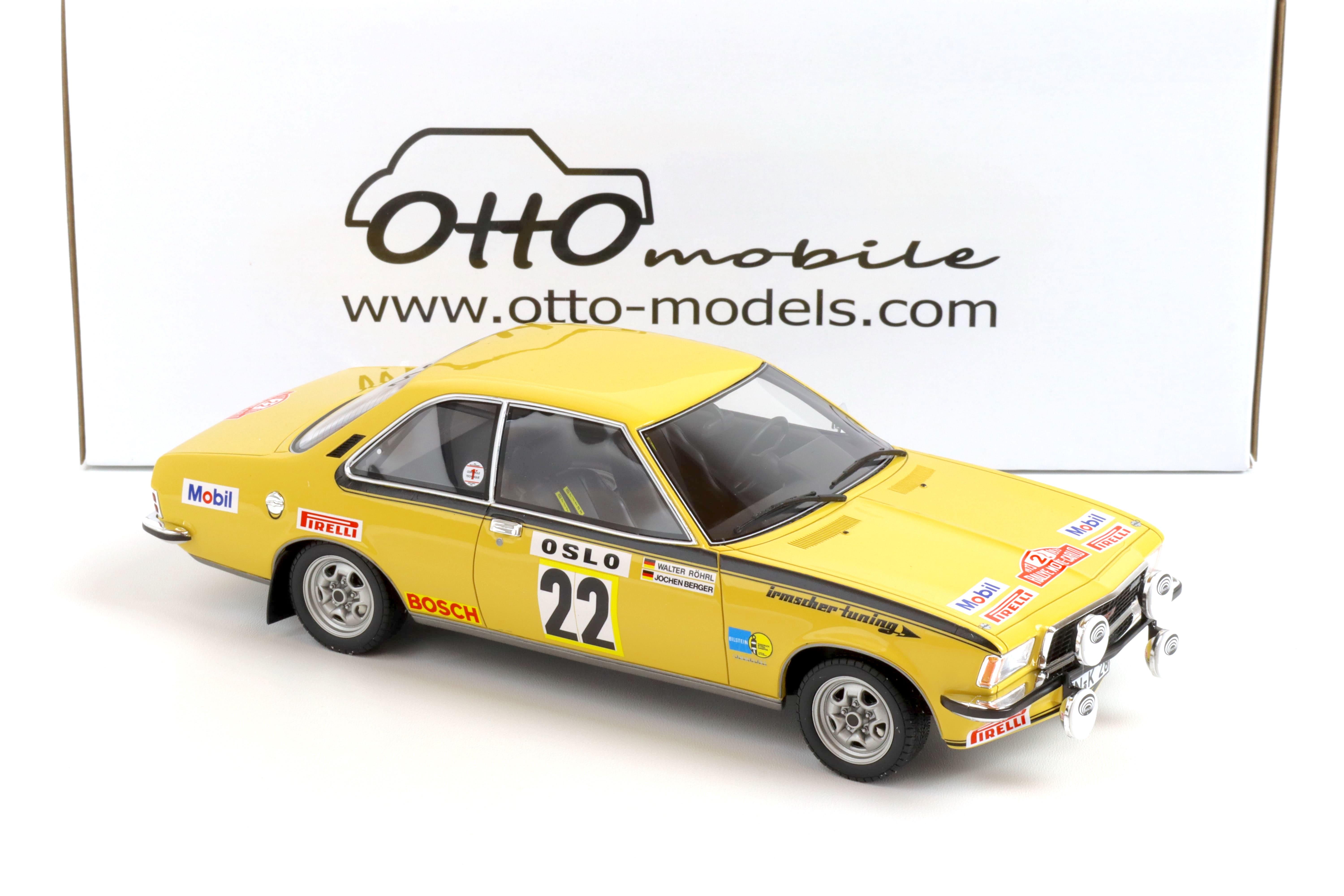 1:18 OTTO mobile OT933 Opel Commodore GS E #22 Rallye Monte Carlo 1973