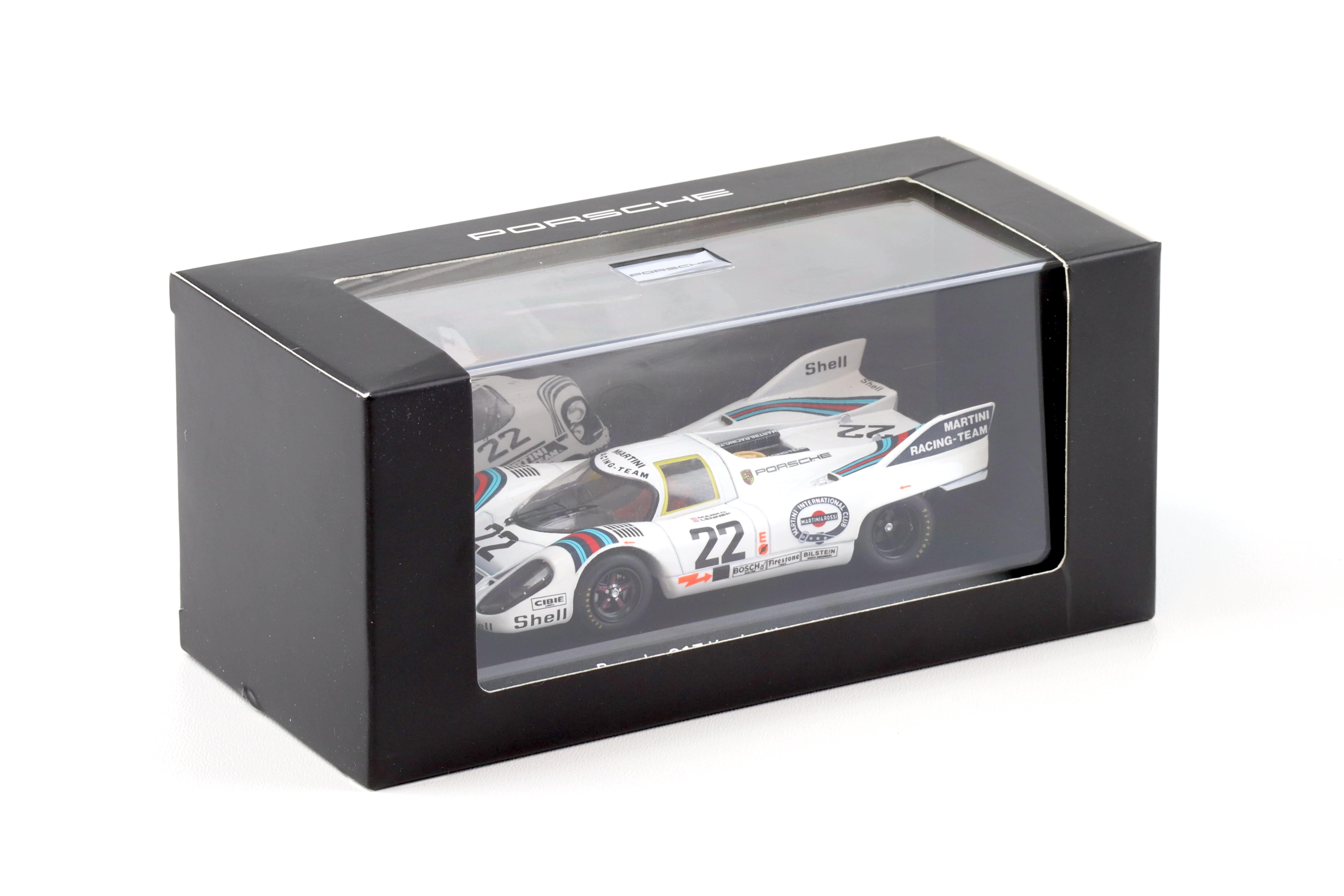 1:43 Spark Porsche 917K Winner Le Mans 1971 Martini #22 MAP Porsche Museum