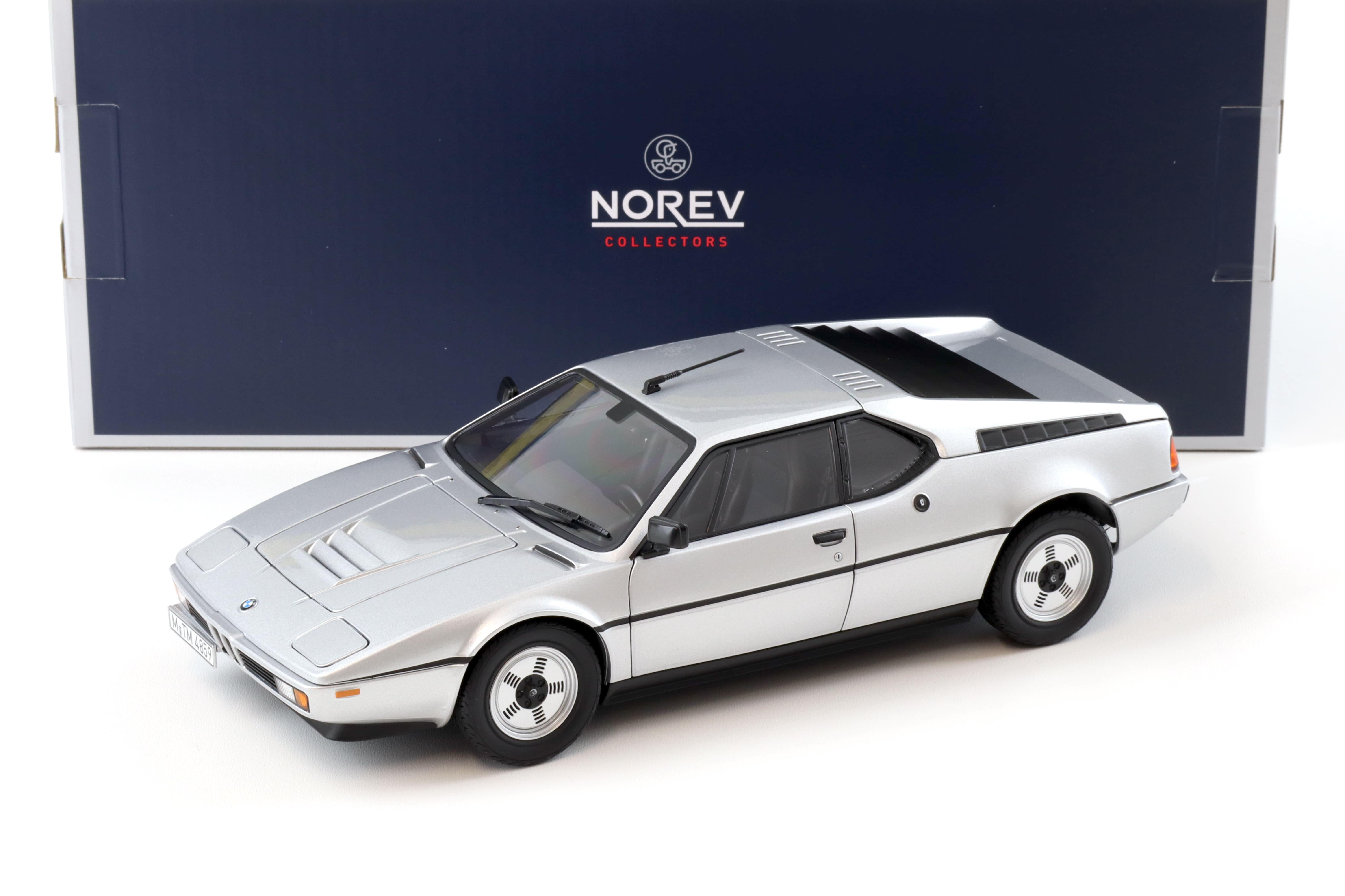 1:18 Norev BMW M1 Coupe 1980 silver metallic 183226