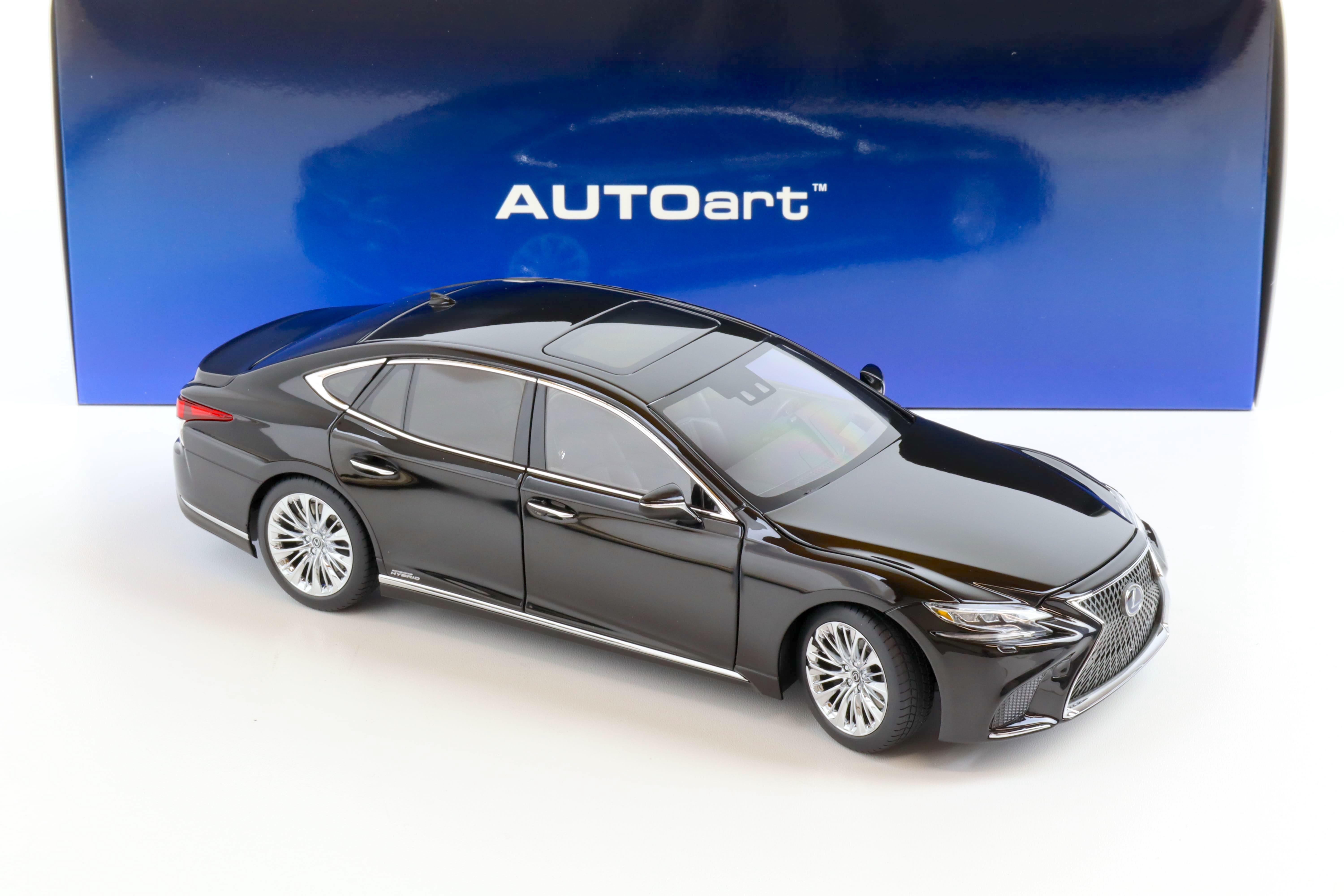 1:18 AUTOart Lexus LS 500h Limousine 2018 black/ black interior 78868