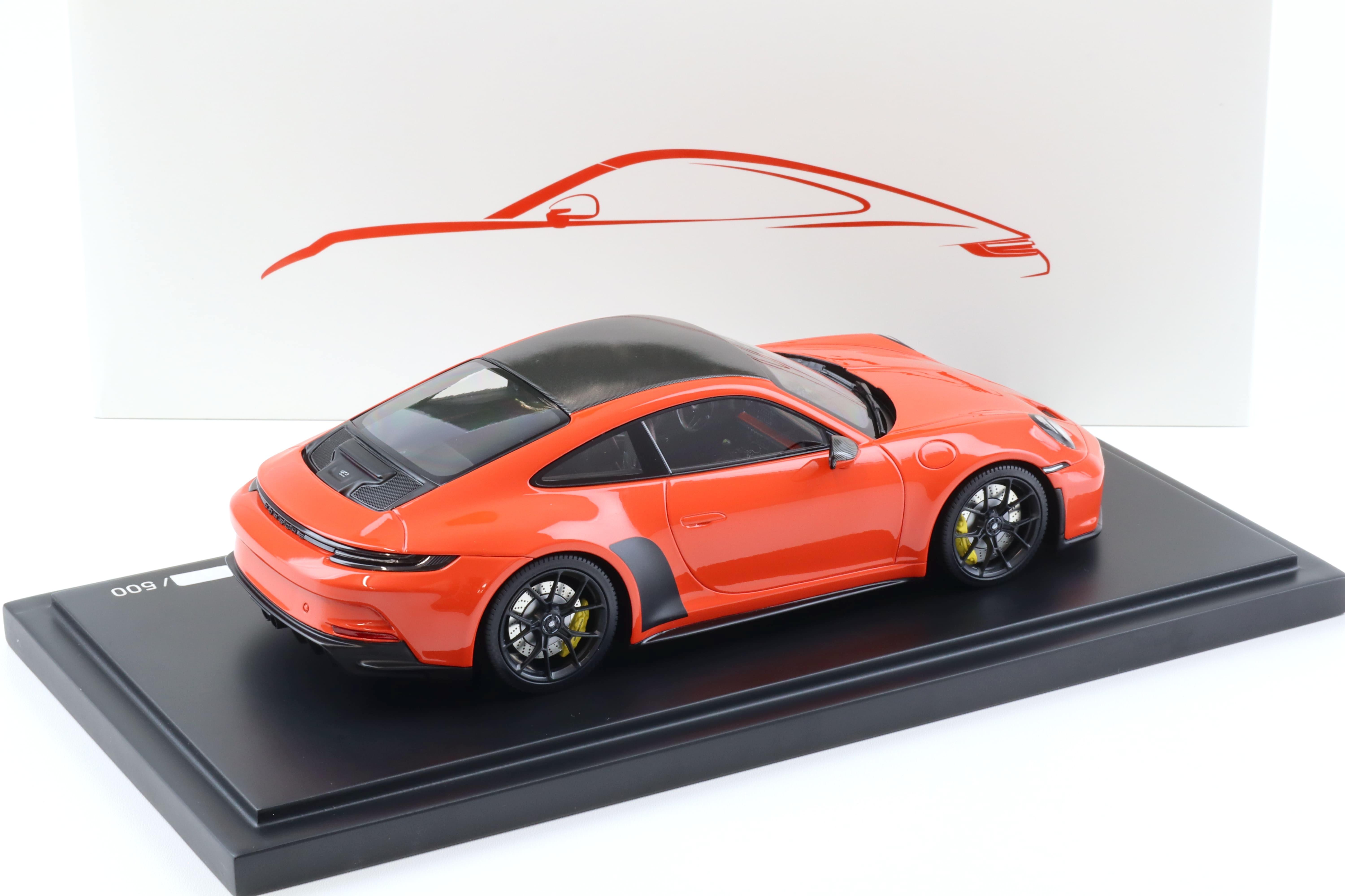 1:18 Minichamps Porsche 911 992 GT3 Touring Lava orange Limited WAP DEALER