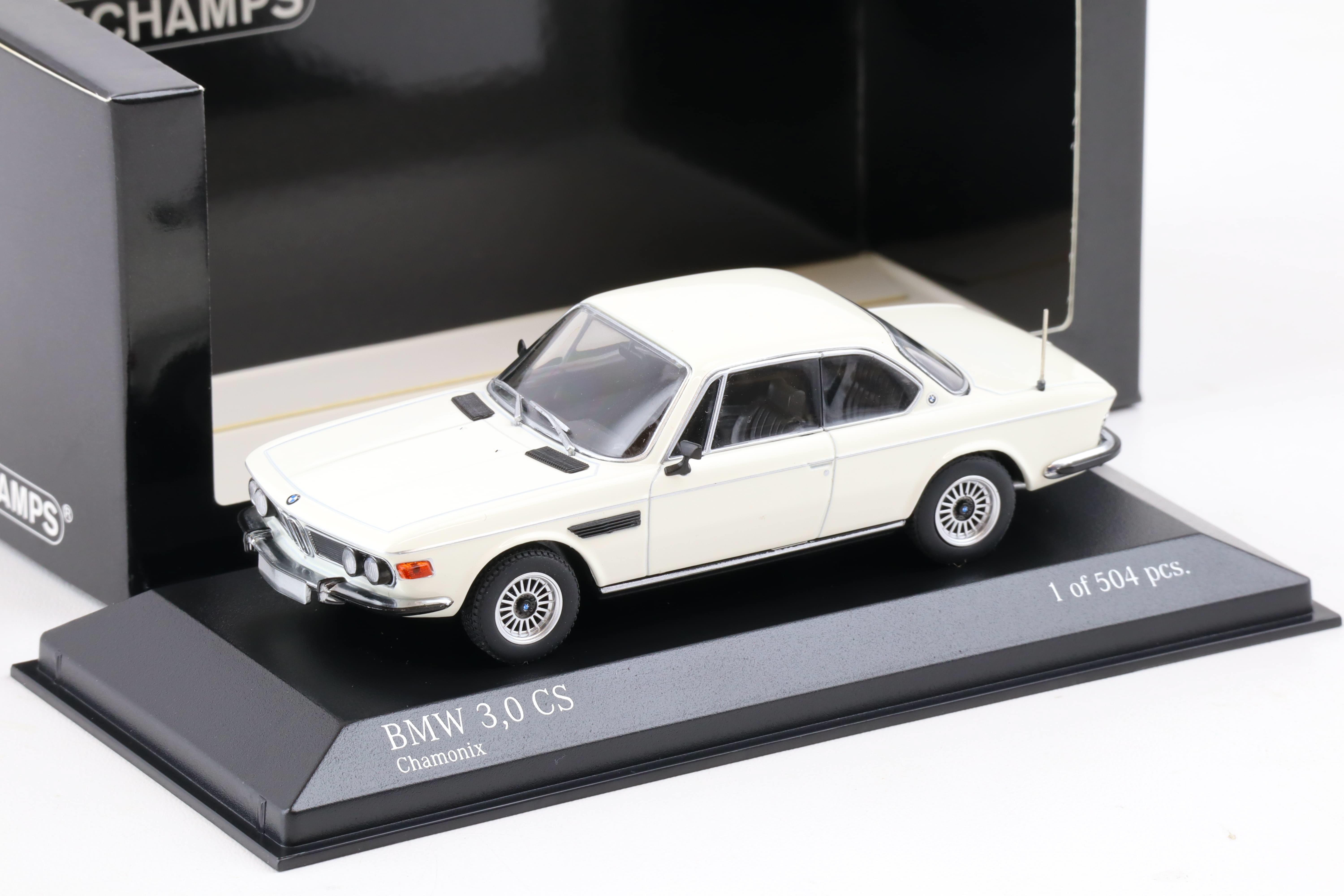 1:43 Minichamps BMW 3.0 CS Coupe 1969 white