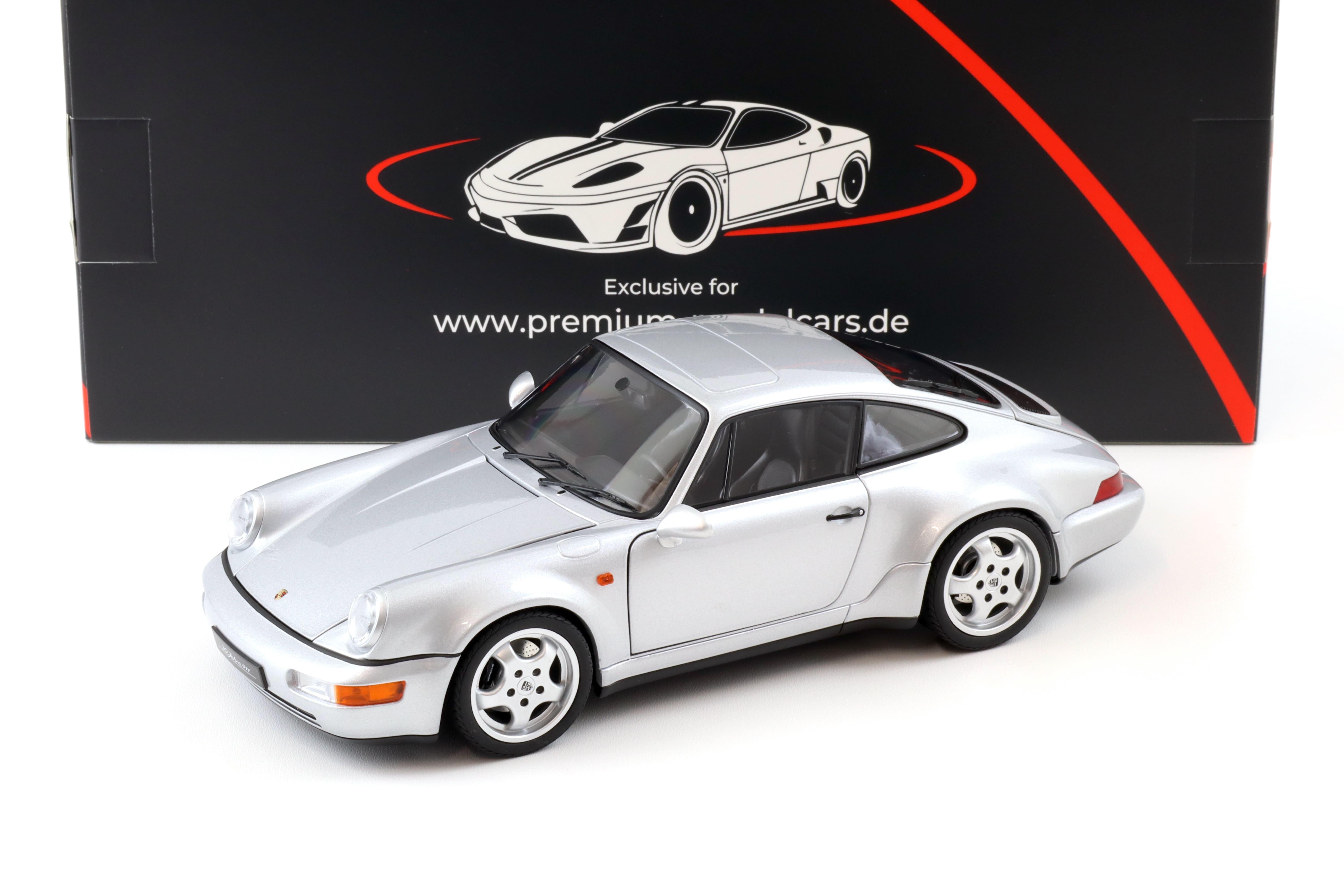 1:18 Norev Porsche 911 964 Carrera 4 WTL 30 Jahre 911 Polar silver - Limited 999 pcs. 1:18 Norev Porsche 911 964 Carrera 4 WTL 30 Jahre 911 Polar silver - Limited 999 pcs.