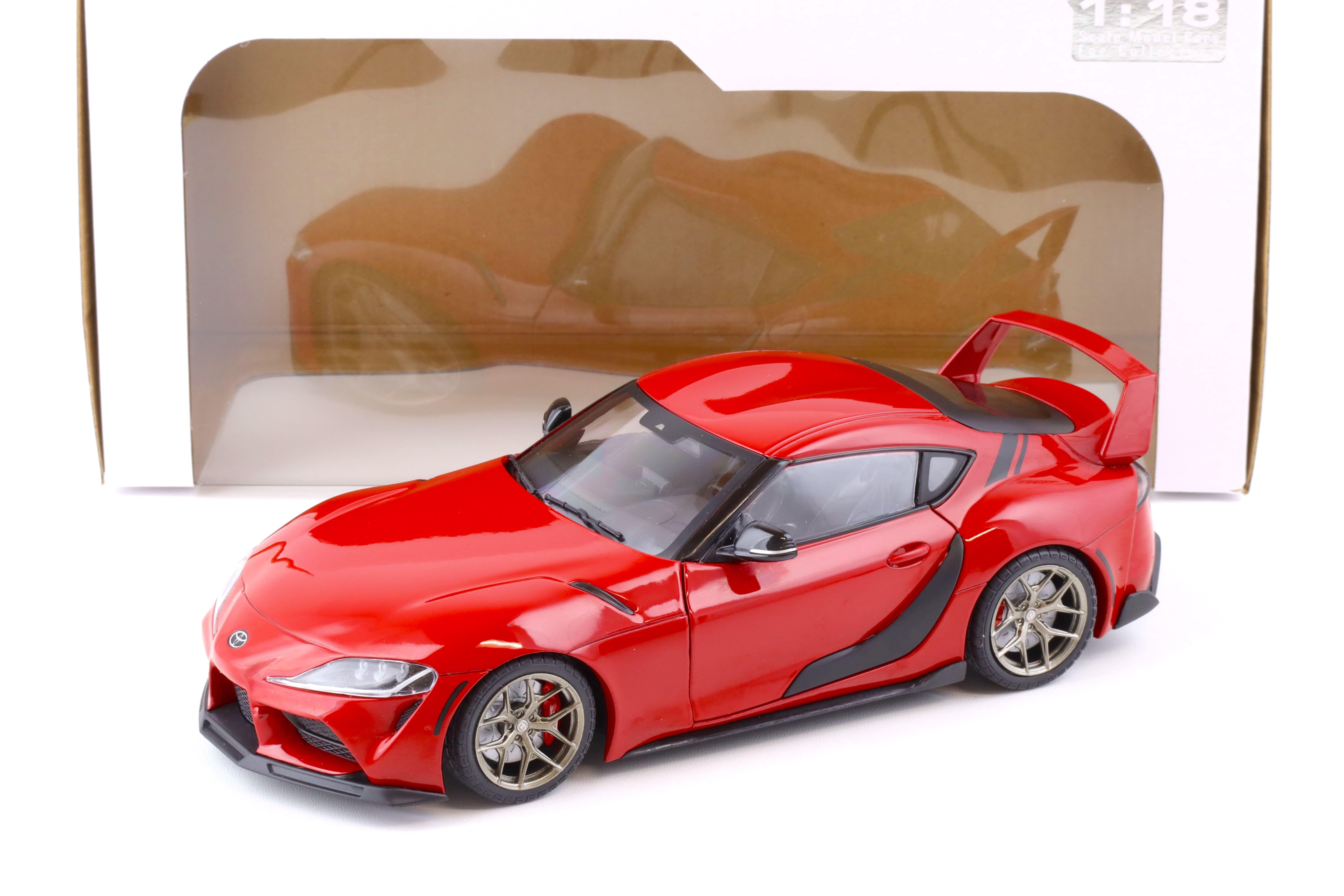 1:18 Solido Toyota GR Supra Steetfighter Prominance Coupe 2023 red