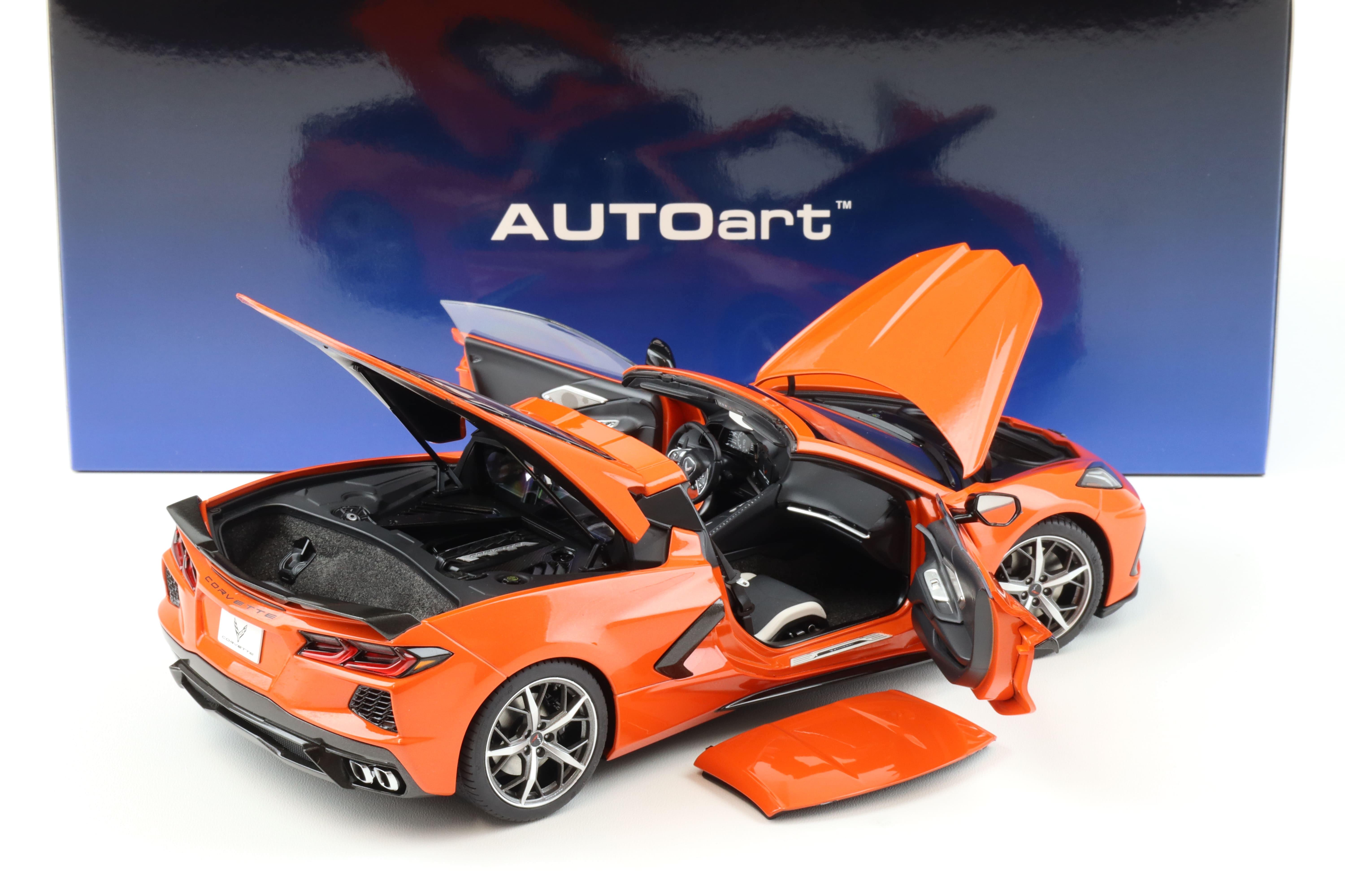 1:18 AUTOart Chevrolet Corvette C8 Stingray Z51 Sebring orange 2020