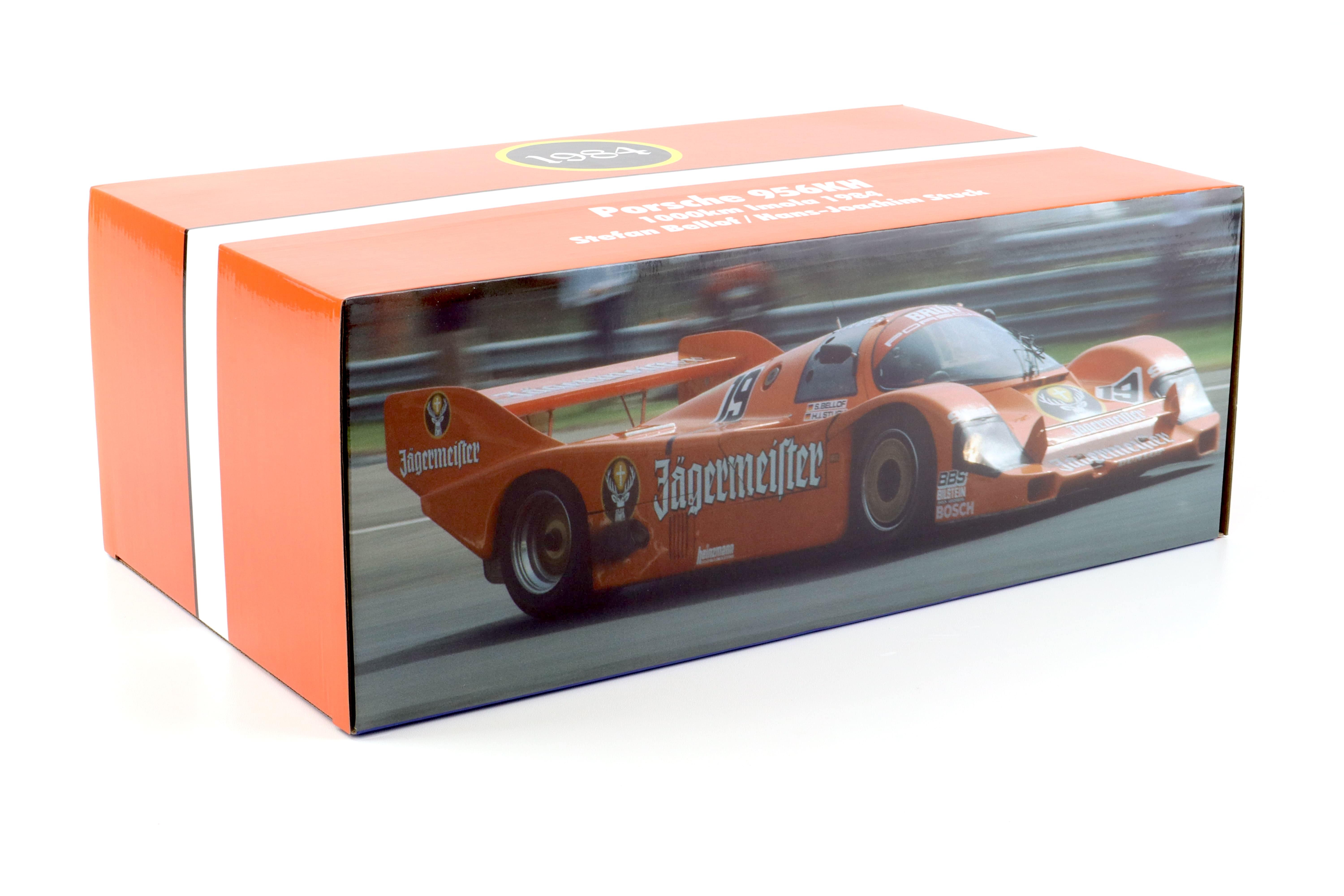 1:12 WERK83 Porsche 956 KH Jägermeister #19 Winner 1000km Imola 1984 Stuck/Bellof