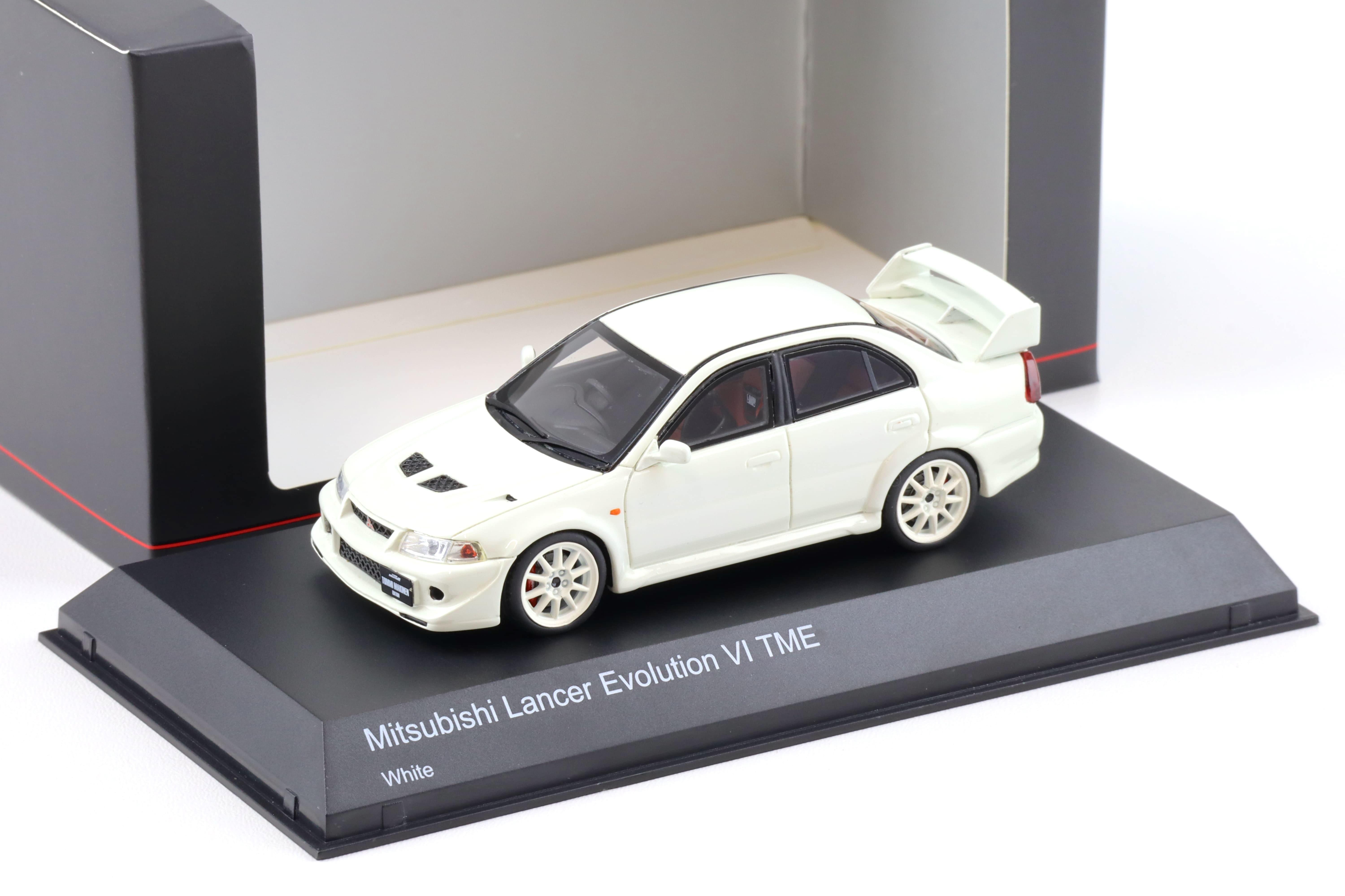 1:43 Kyosho Mitsubishi Lancer Evolution VI TME white KSR43116W