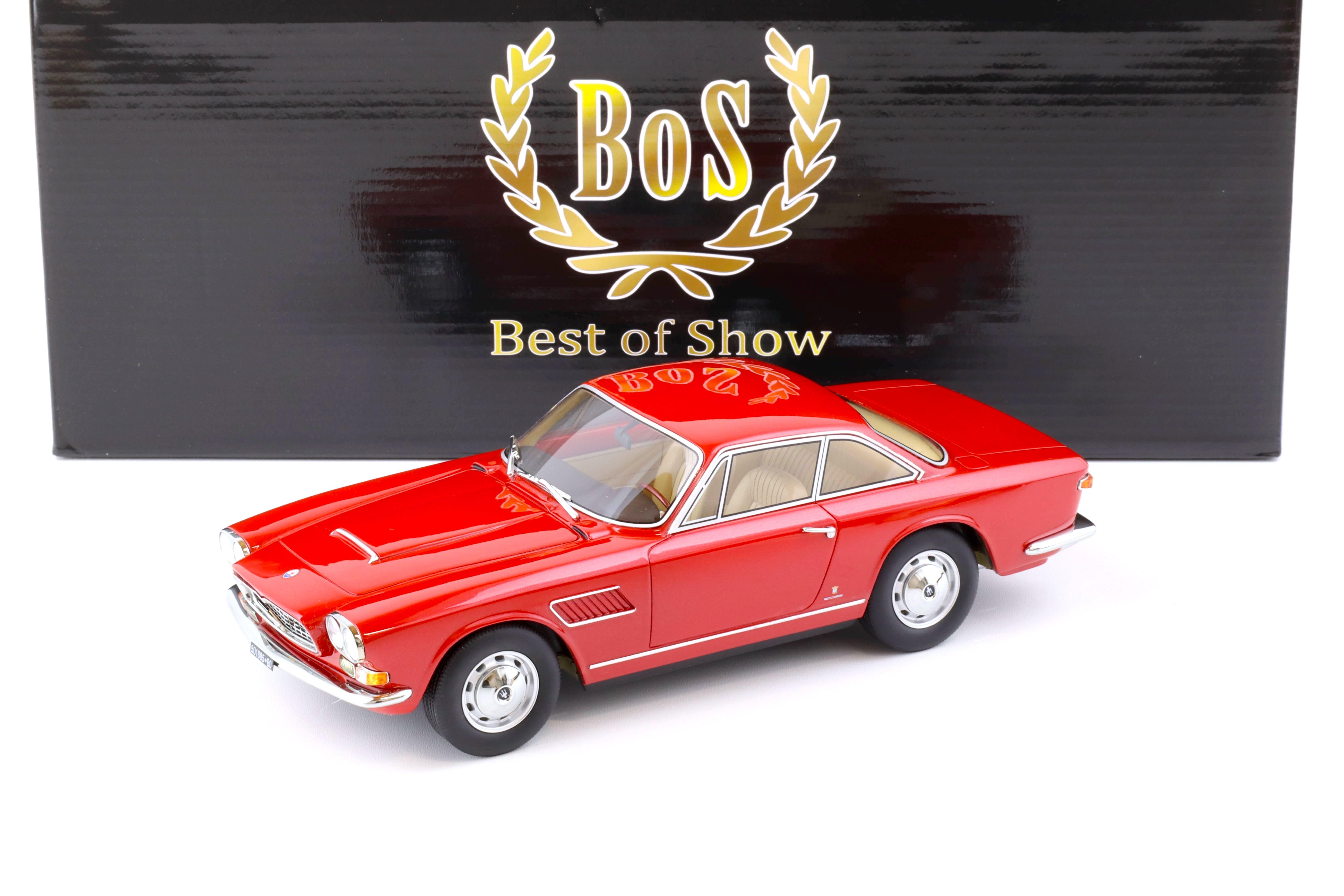 1:18 BOS-Models Maserati Sebring II 1966 red BOS085