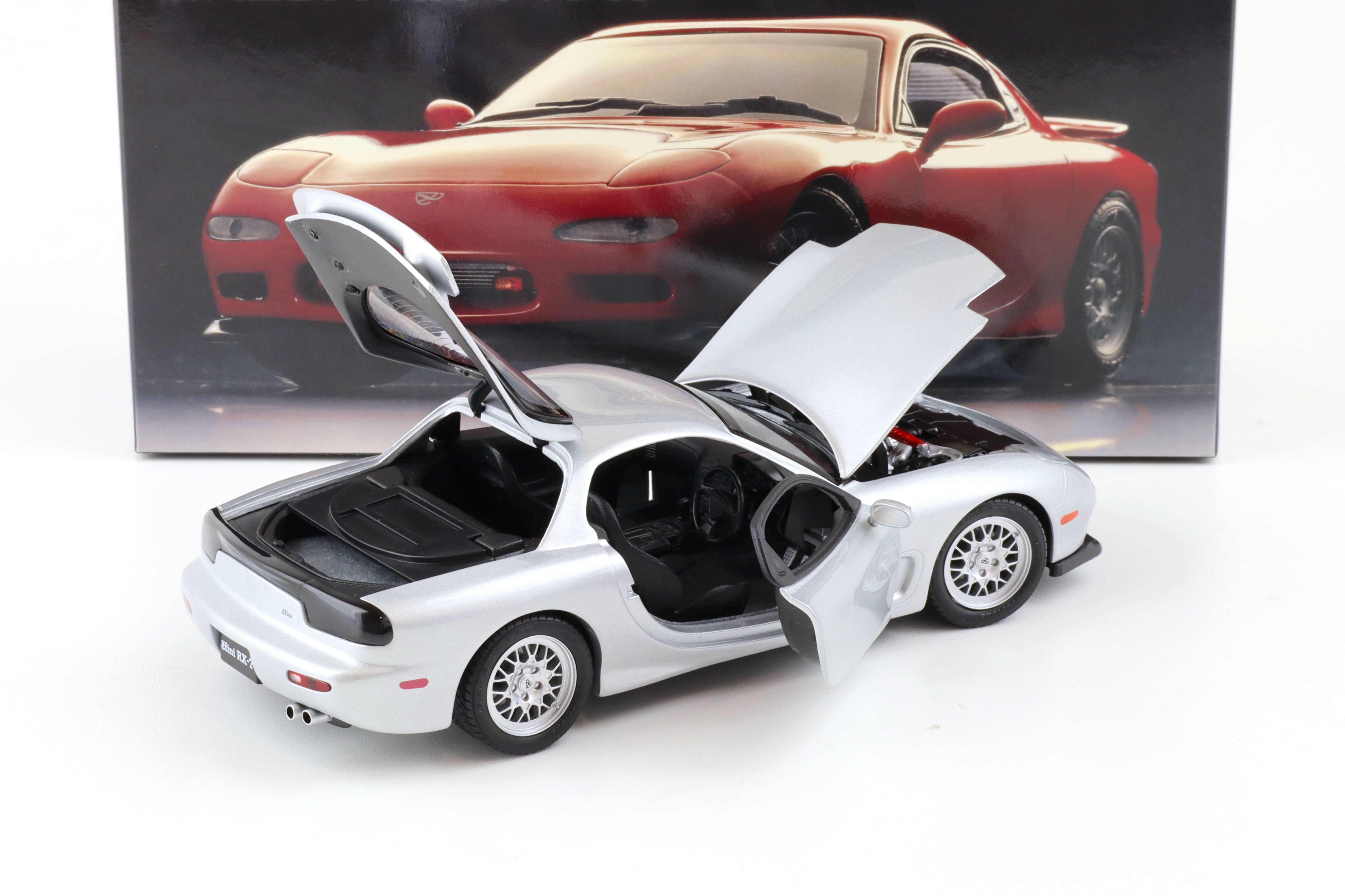 1:18 Kyosho Mazda RX-7 FD-3S Coupe 1995 silver 08002S