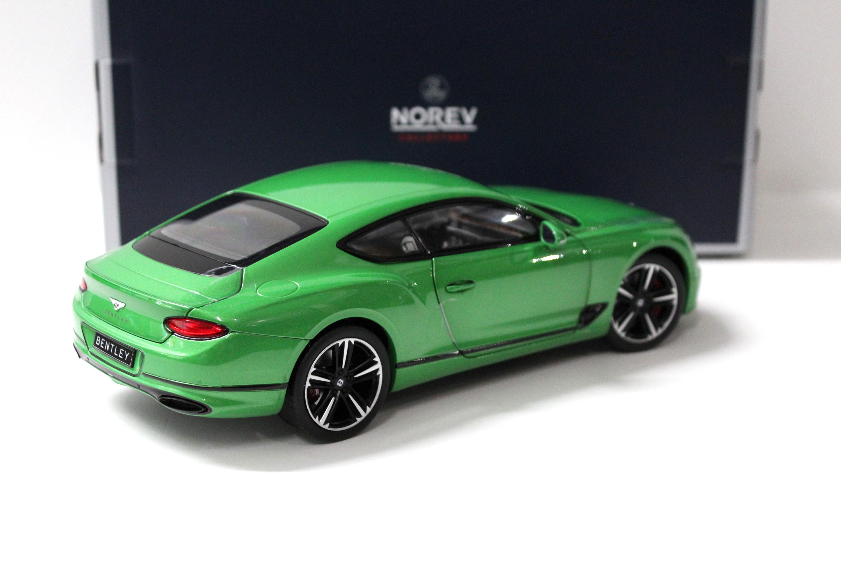 1:18 Norev Bentley Continental GT Coupe 2018 Apple green
