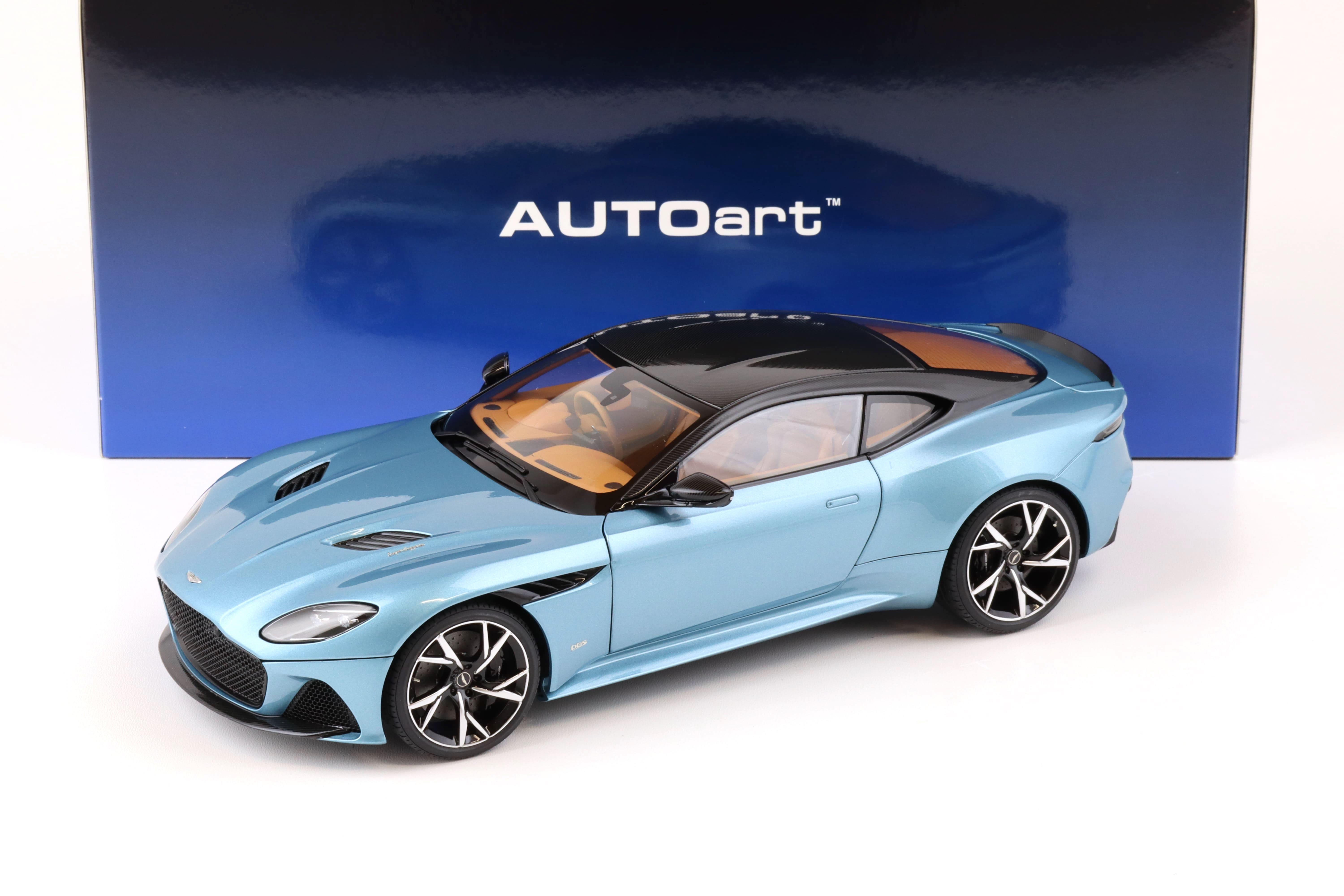 1:18 AUTOart Aston Martin DBS Superleggera Caribbean pearl blue 70299