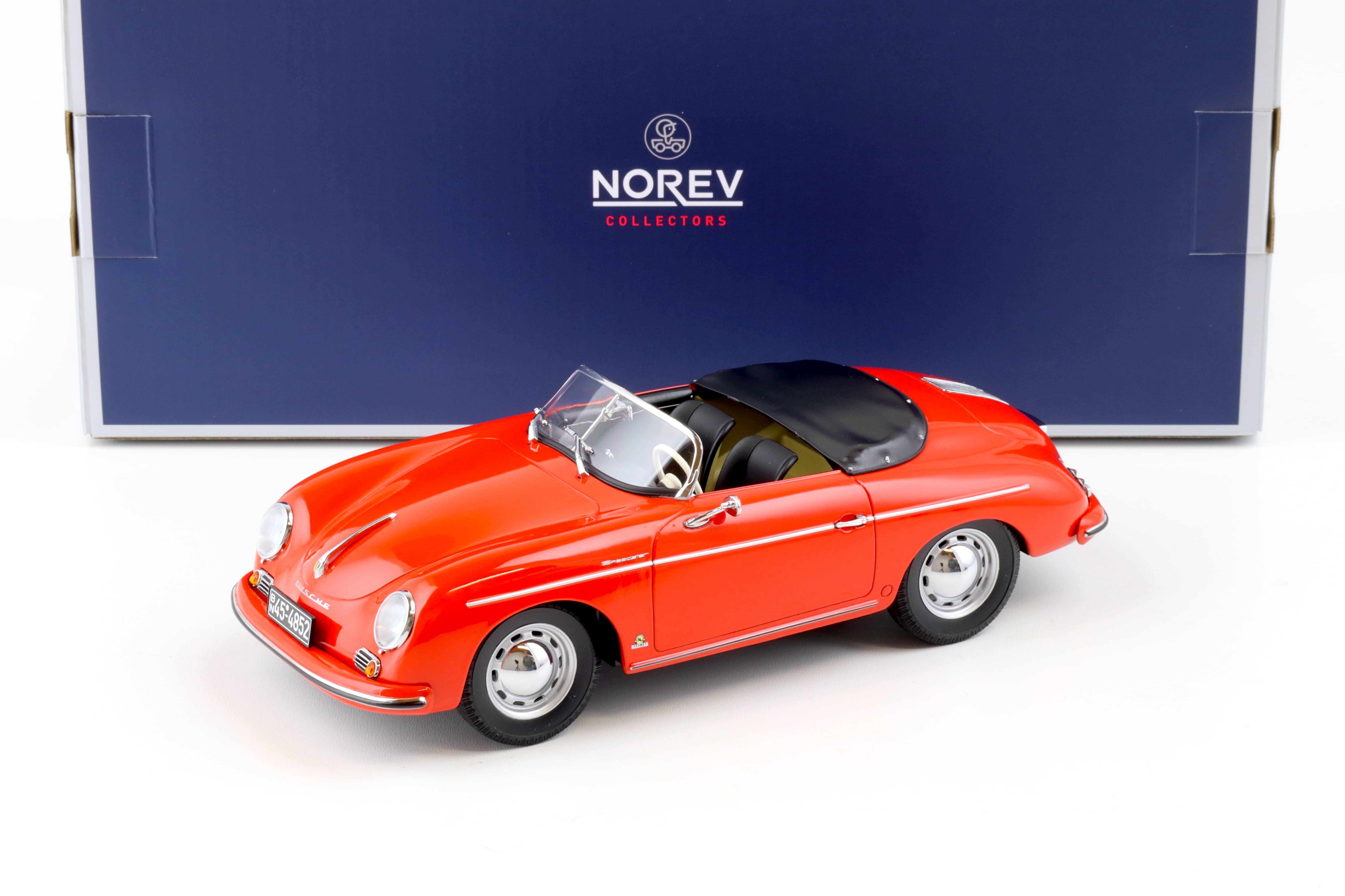 1:18 Norev Porsche 356 Speedster 1954 red