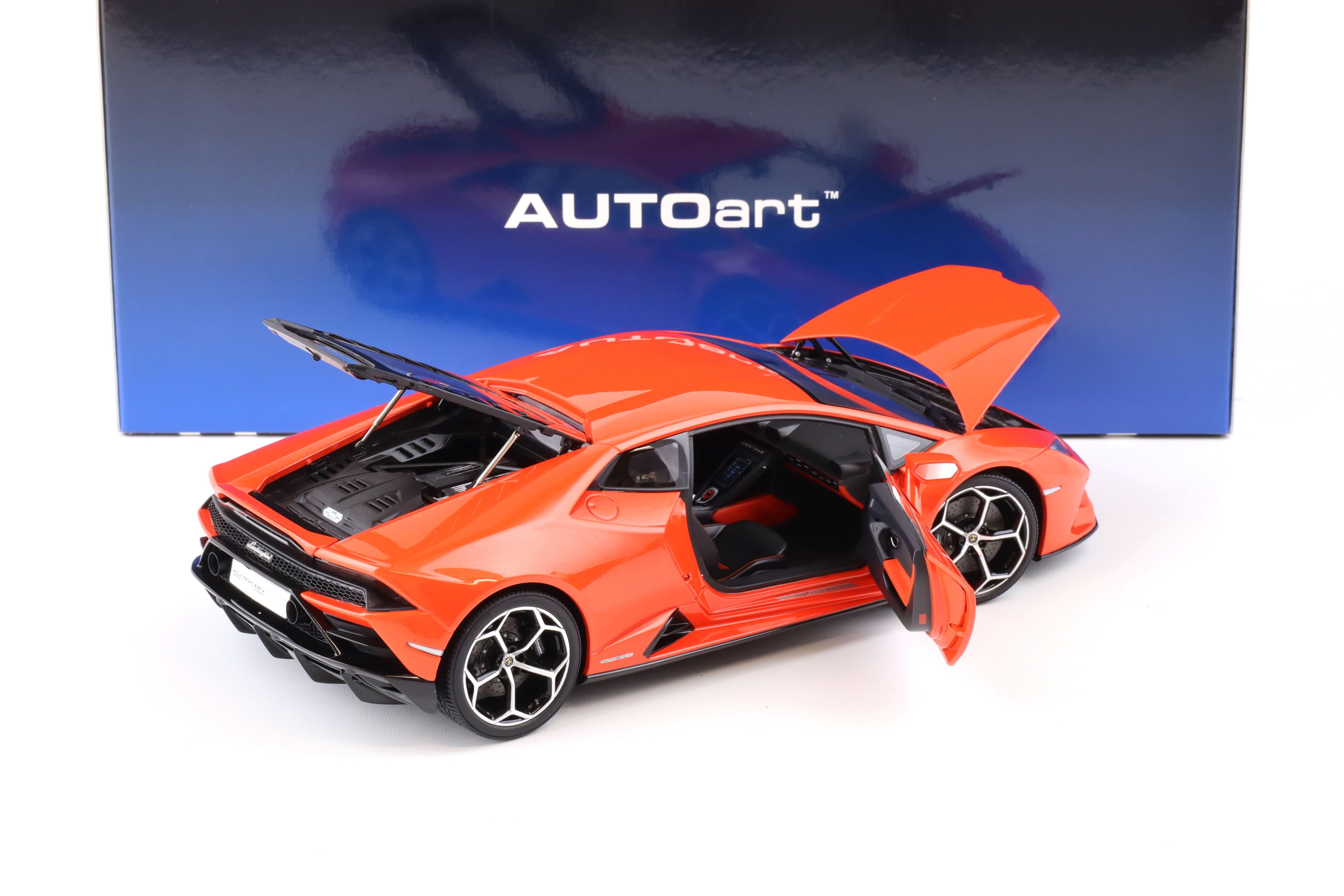 1:18 AUTOart Lamborghini Huracan Evo 2019 arancio xanto orange 79214