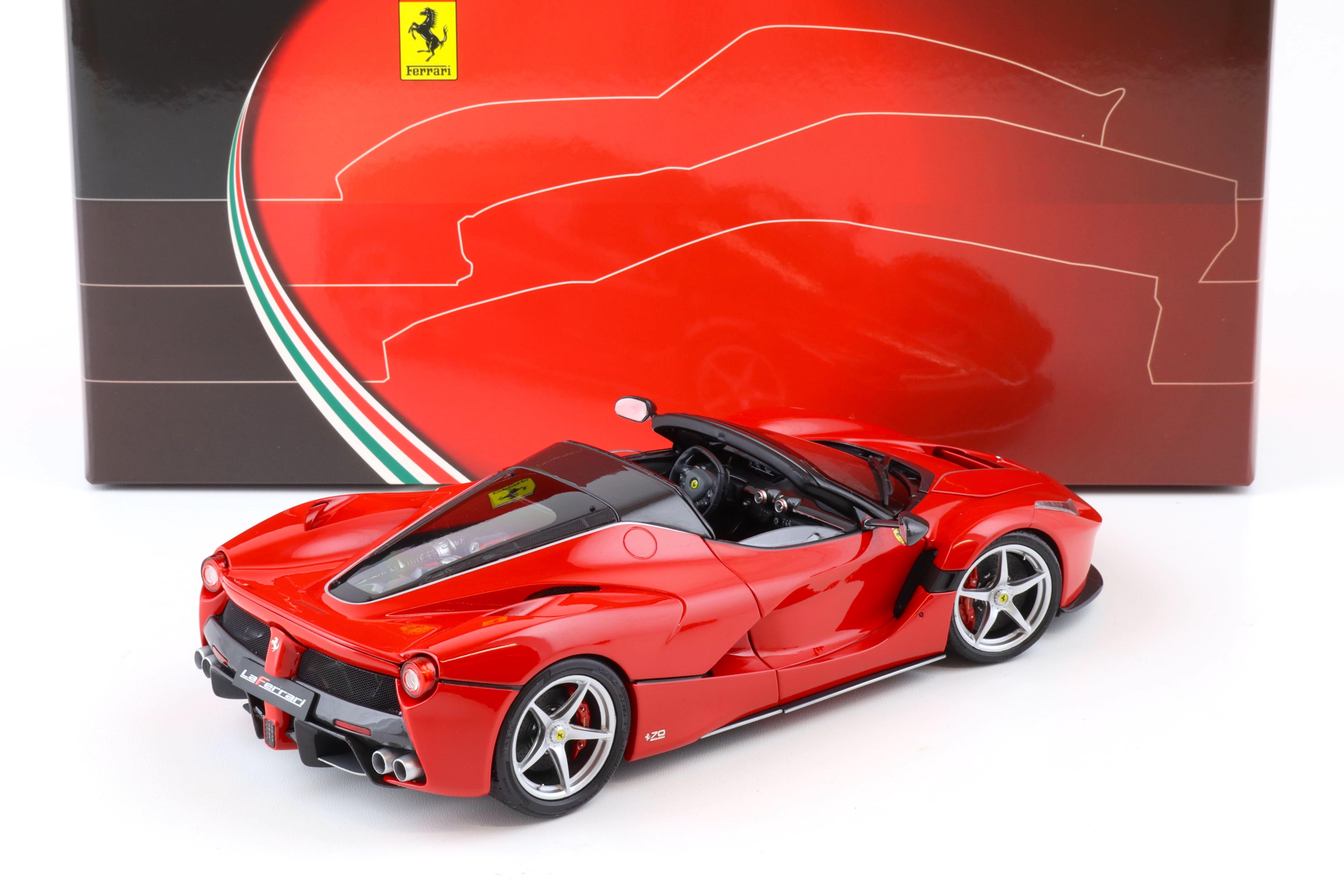 1:18 BBR Ferrari LaFerrari Aperta Rosso Corsa 322 red Die-Cast