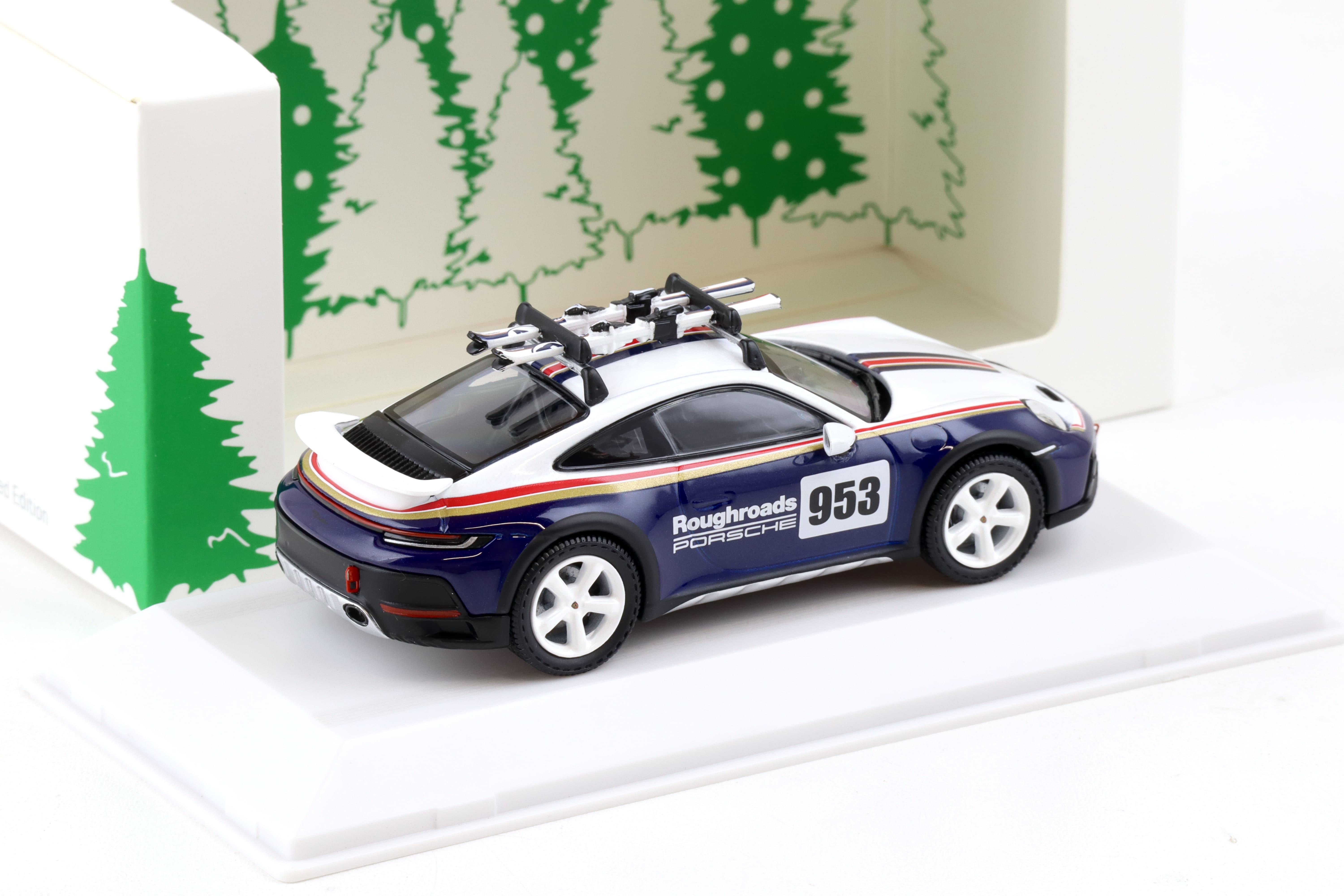 1:43 Spark Porsche 911 (992) Dakar #953 Roughroads with Ski Limited WAP DEALER