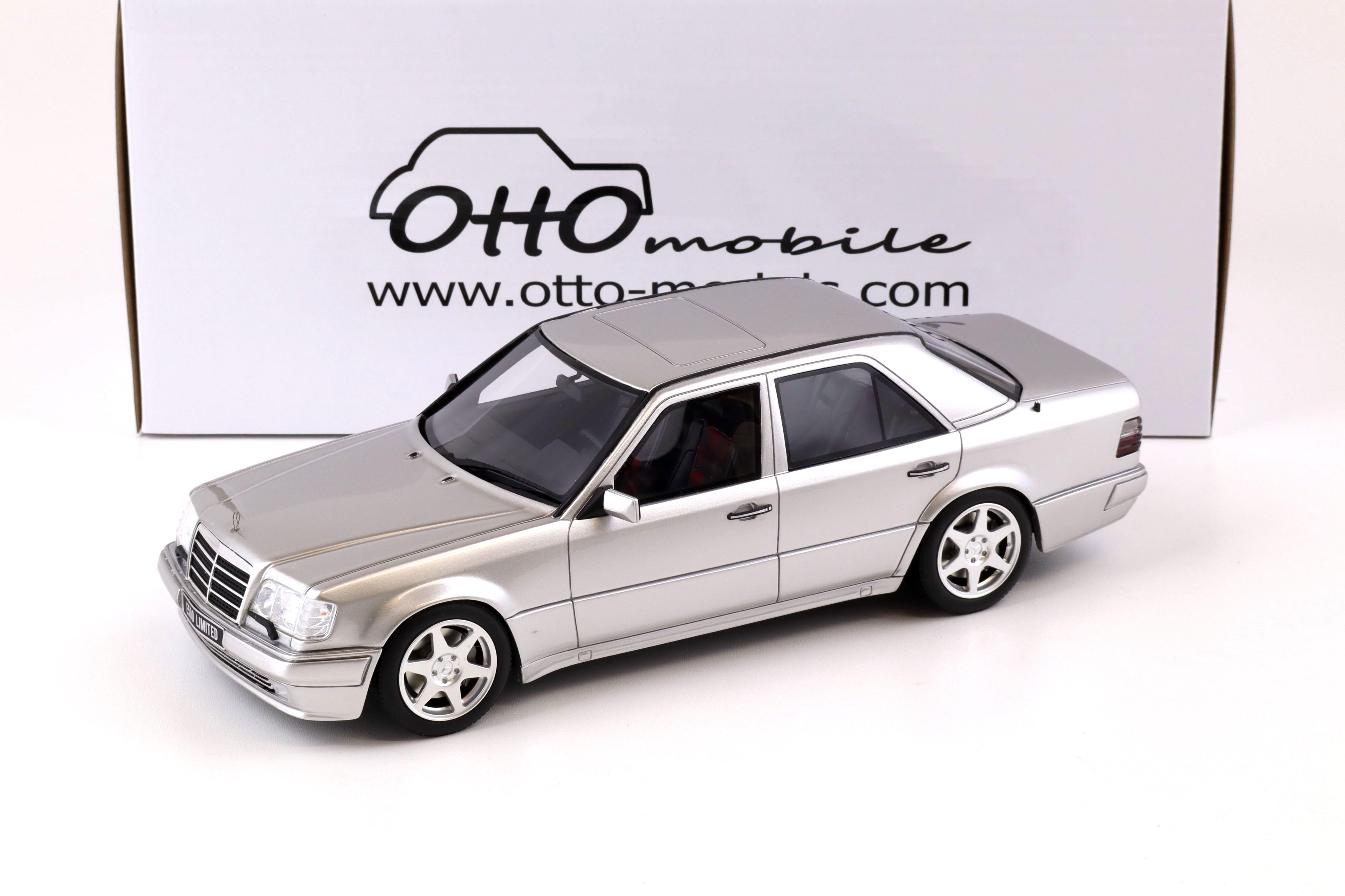 1:18 OTTO mobile OT623 Mercedes-Benz E-Class E500 4-door 1994 silver