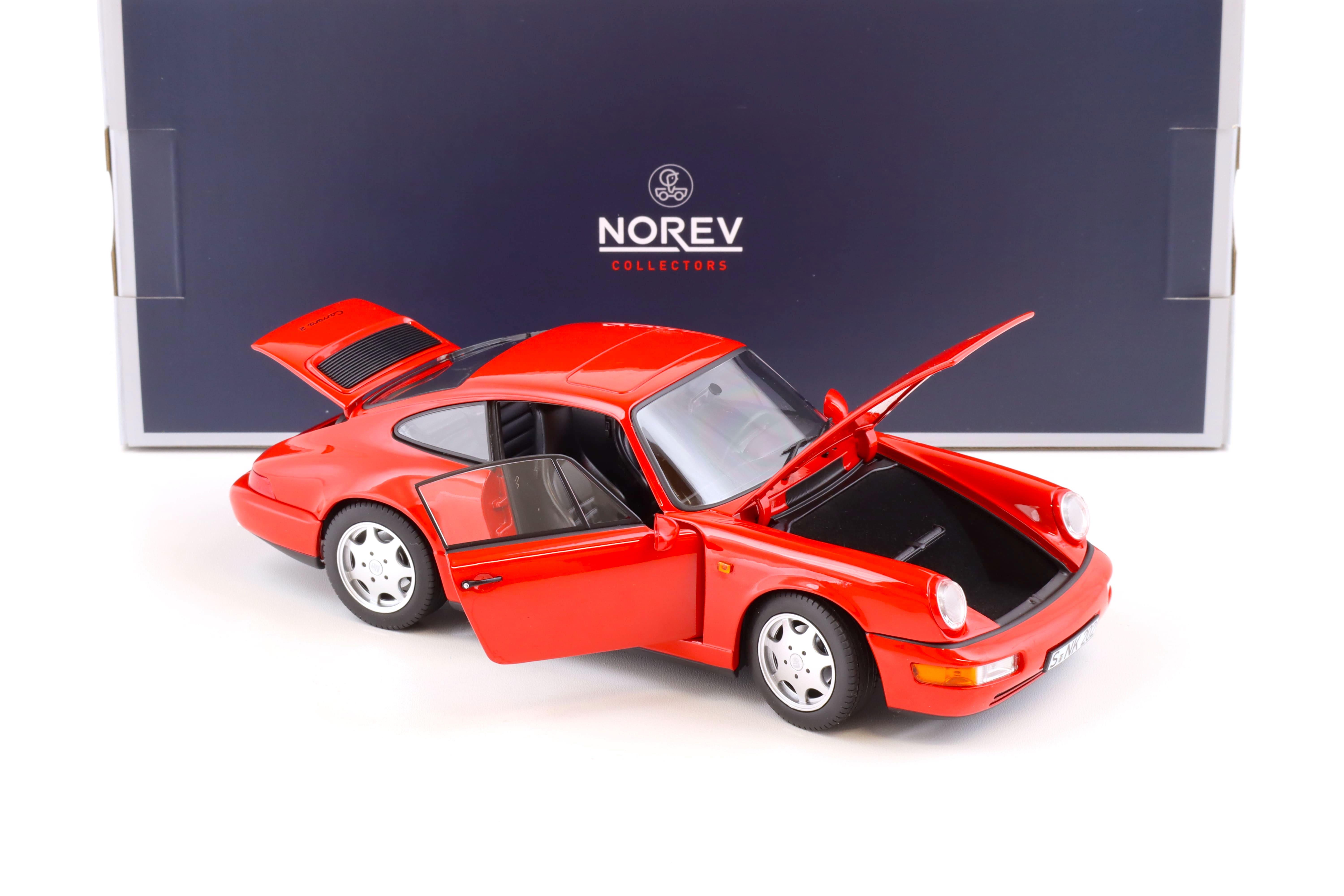 1:18 Norev Porsche 911 (994) Carrera 2 Coupe 1990 red 187320