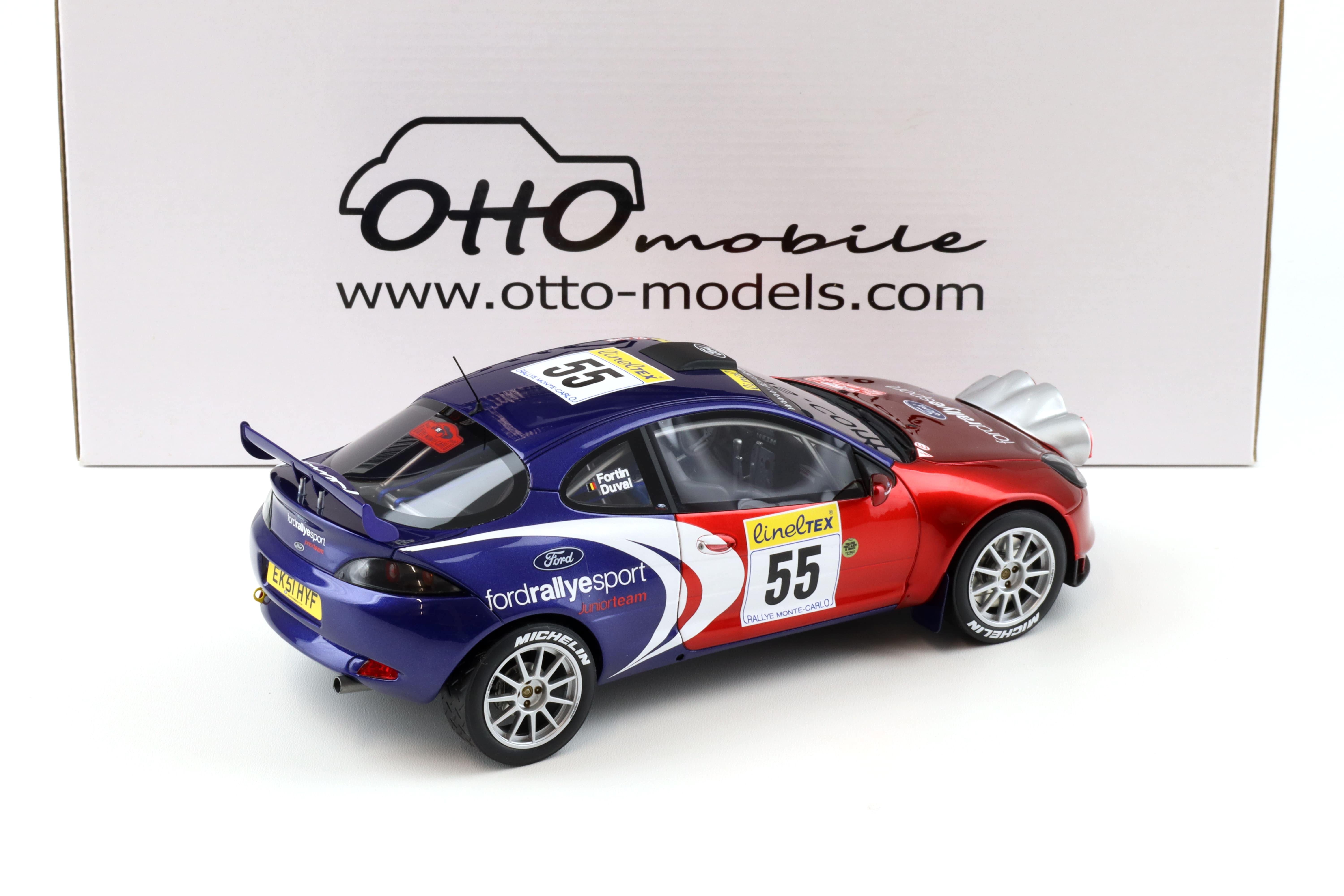 1:18 OTTO mobile OT456 Ford Puma Super 1600 Rallye Monte Carlo 2002 Duval