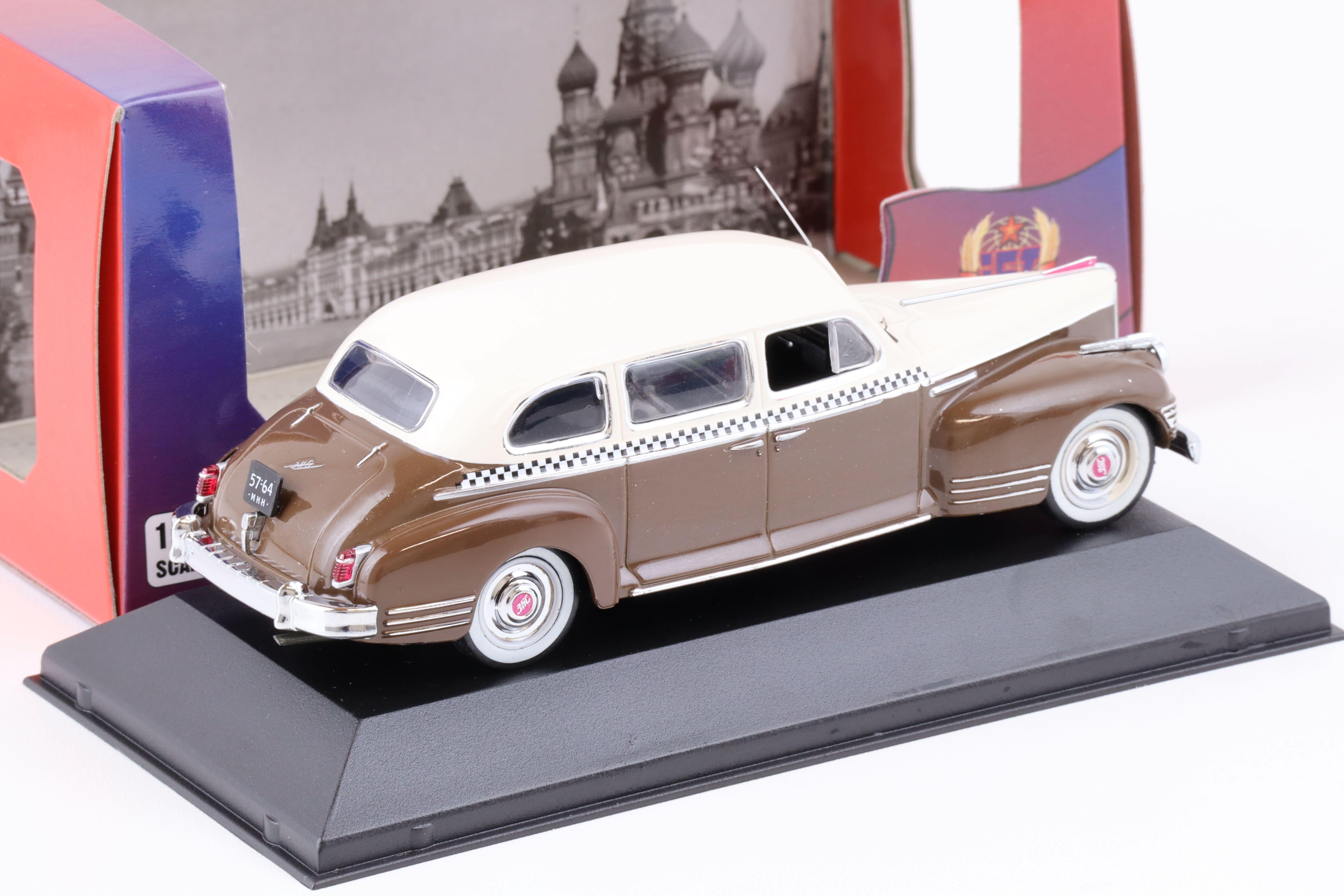 1:43 IST Models 1948 ZIS 110 Russian Taxi brown / beige