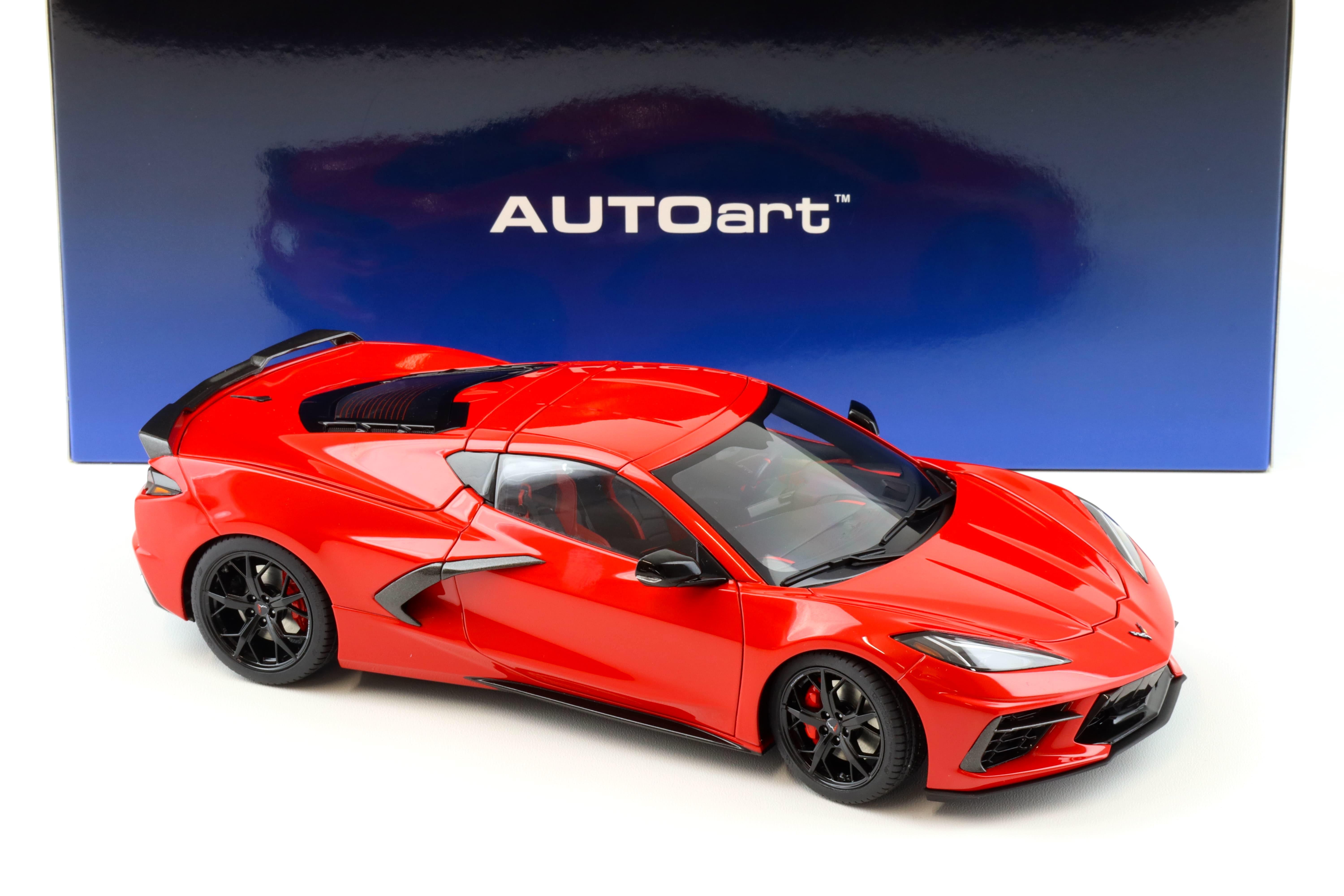 1:18 AUTOart Chevrolet Corvette C8 Stingray Z51 torch red 2020 