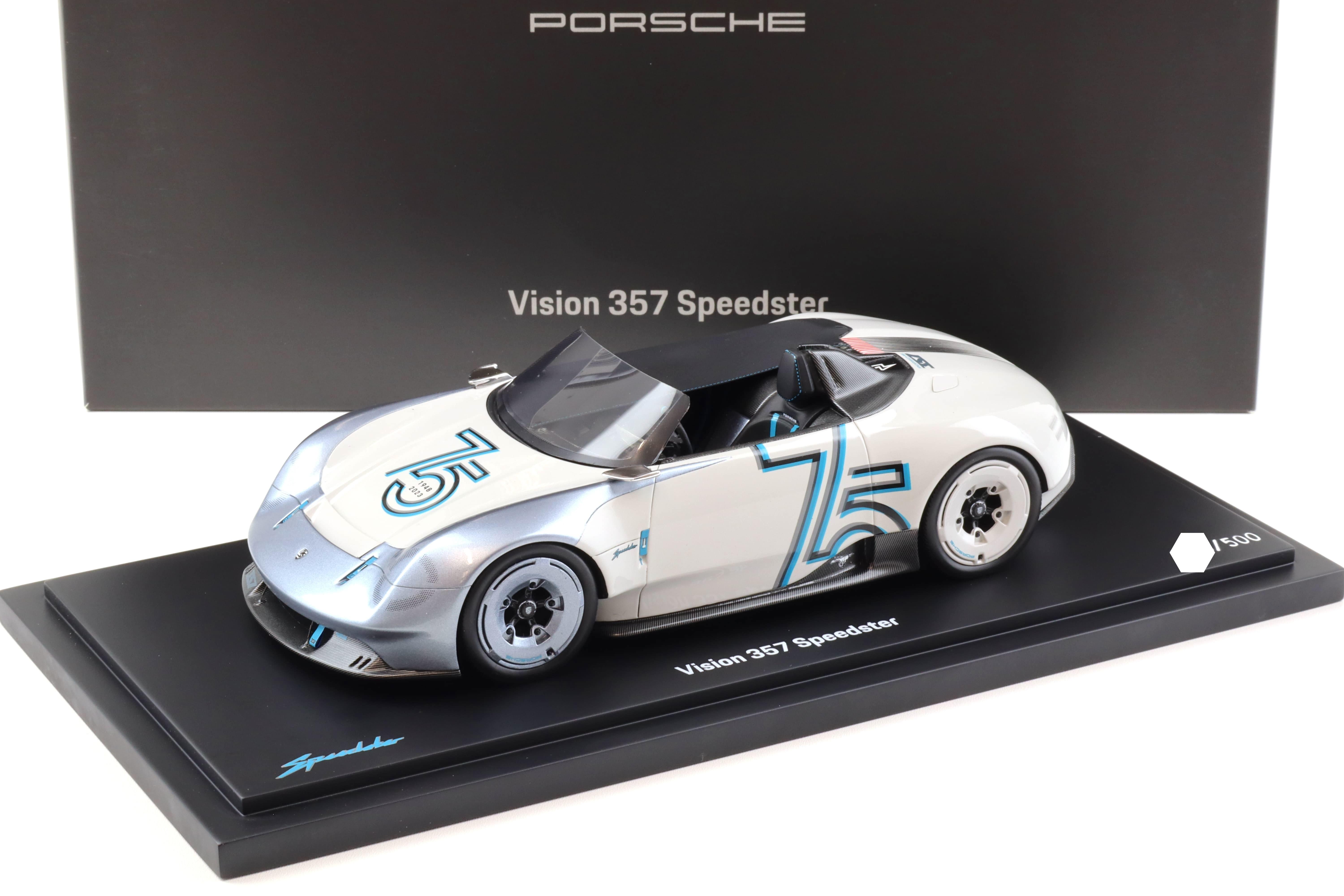 1:18 Spark Porsche Vision 357 Speedster silver-grey WAP DEALER