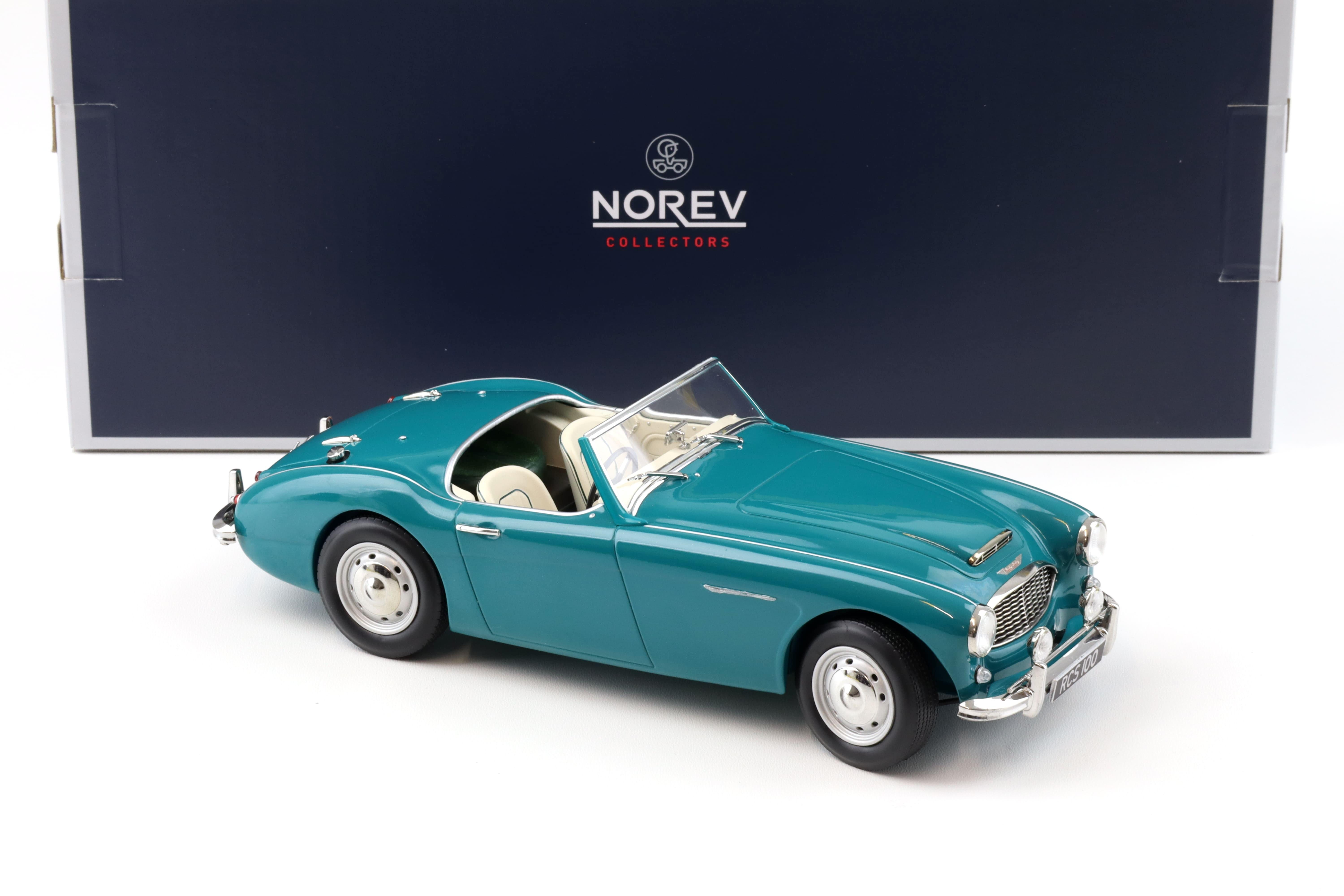 1:18 Norev Austin Healy 3000 Mk.1 Roadster 1959 green