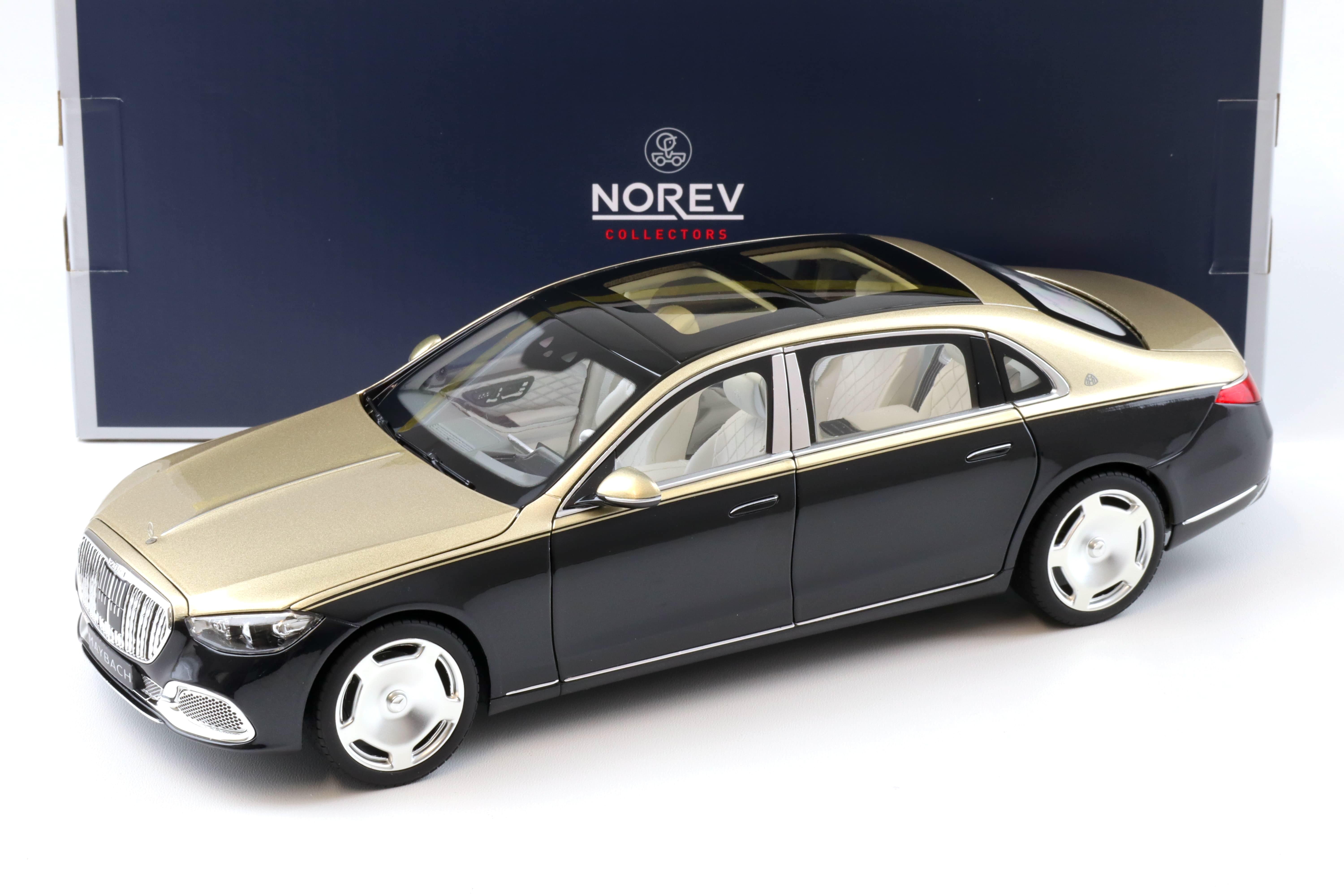 1:18 Norev Mercedes-Maybach S 680 4MATIC 2021 gold / black metallic
