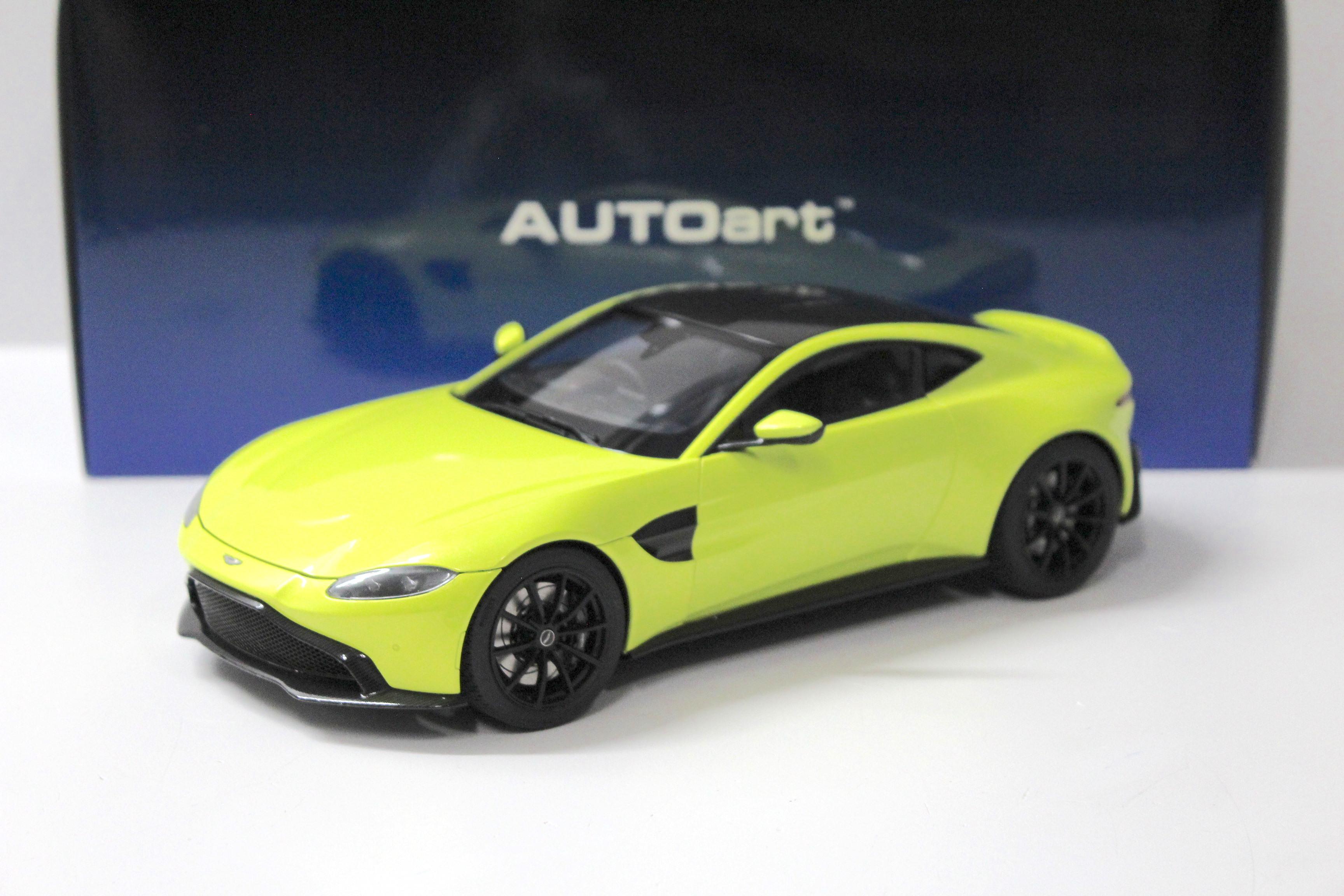 1:18 AUTOart Aston Martin Vantage 2019 Lime Essence yellow