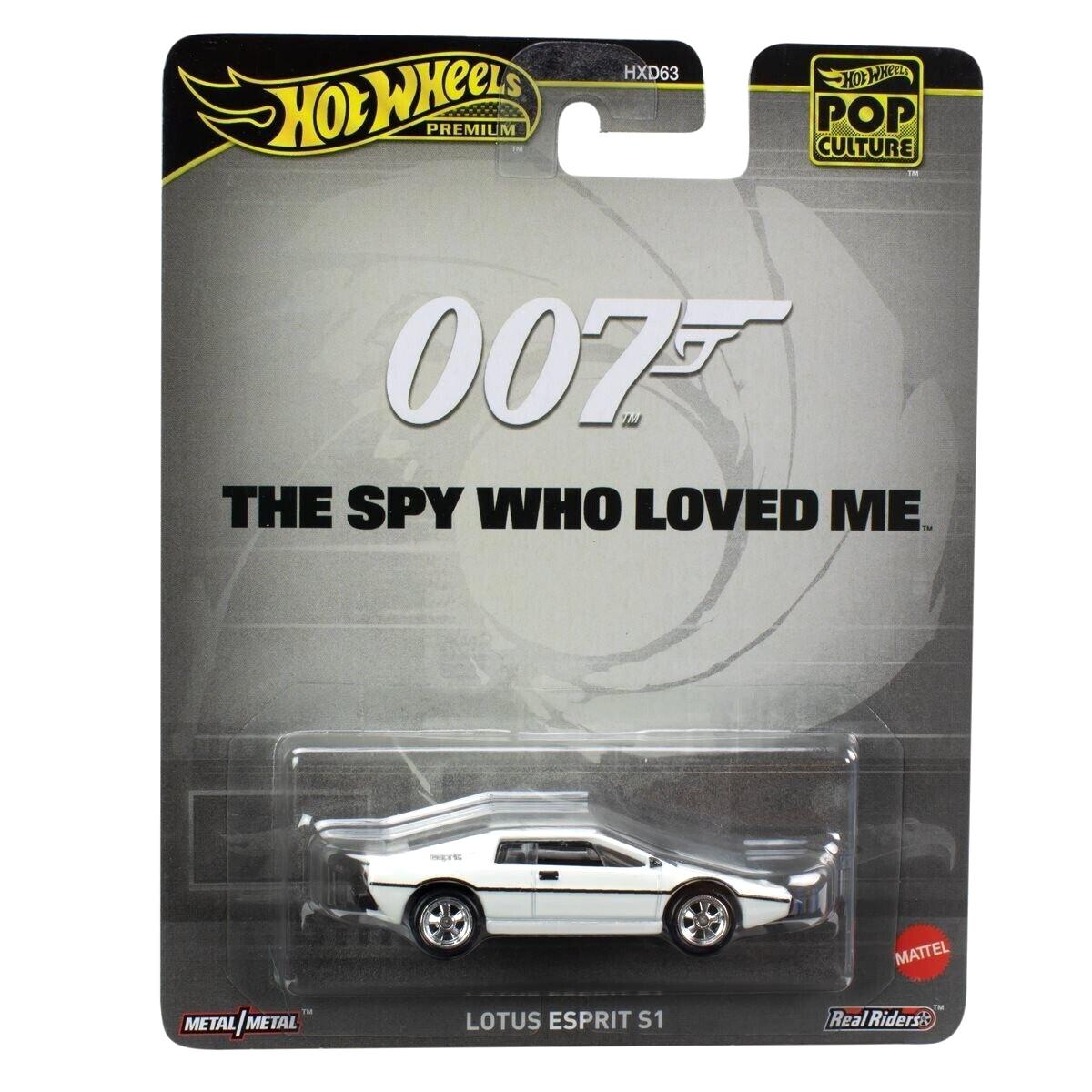 1:64 Hot Wheels Premium 2024 Pop Culture Lotus Esprit S1 James Bond The Spy who Loved me