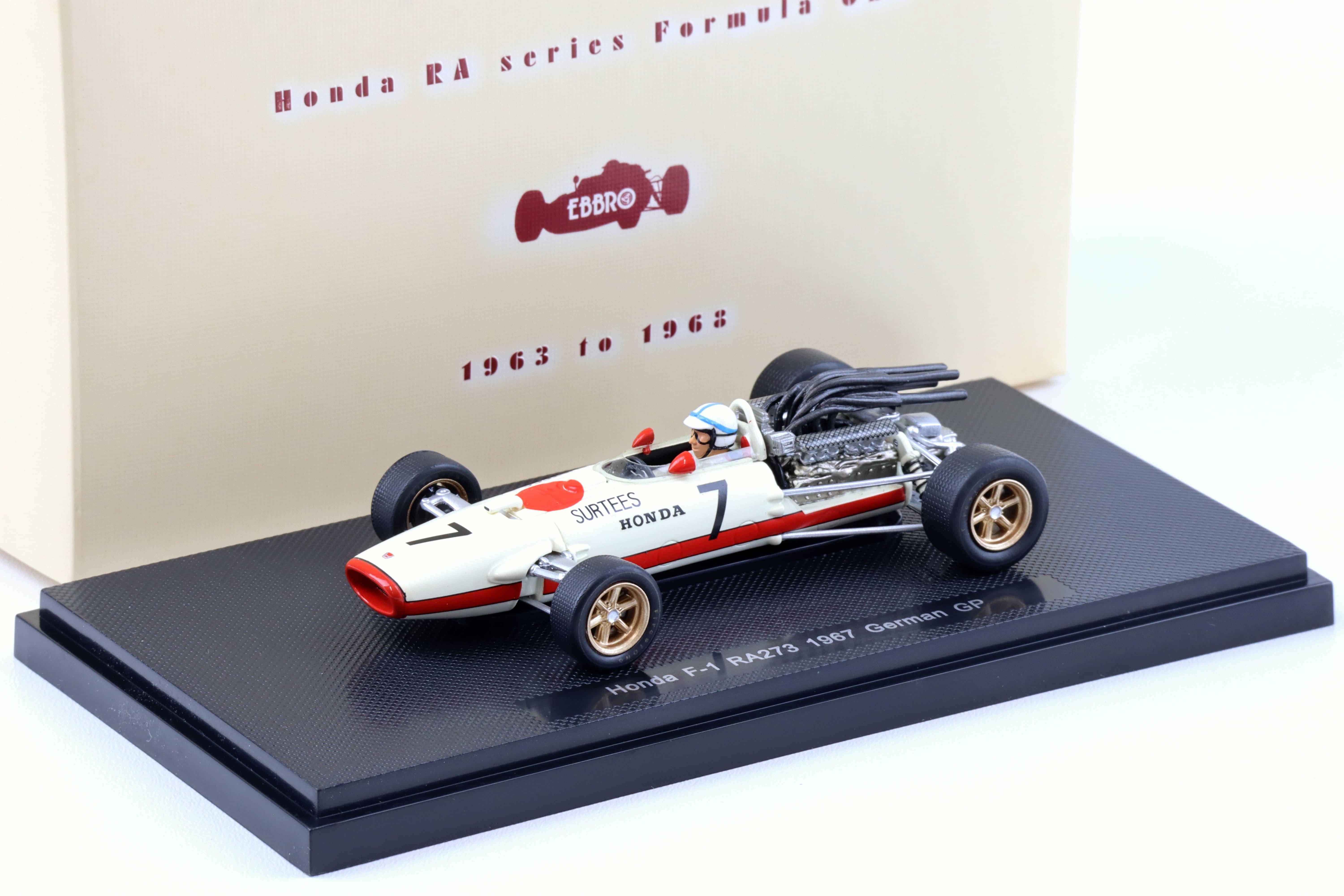 1:43 Ebbro Honda F-1 RA273 German GP 1967 Surtees #7